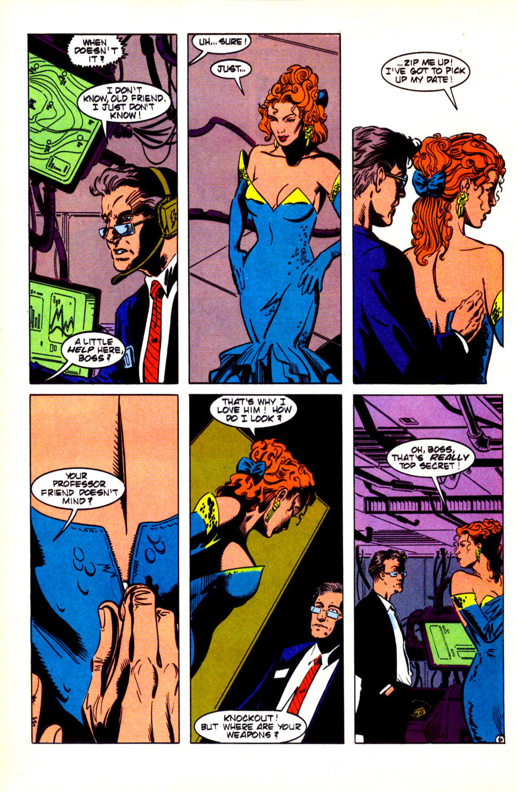 Read online The Web (1991) comic -  Issue #7 - 7