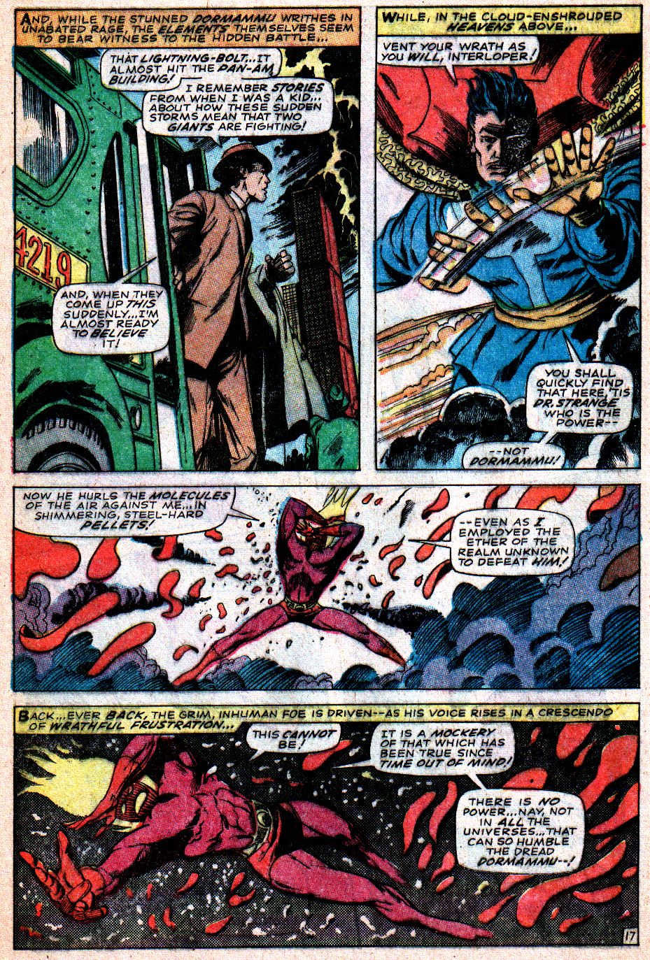 Read online Marvel Masterworks: Doctor Strange comic -  Issue # TPB 3 - 103