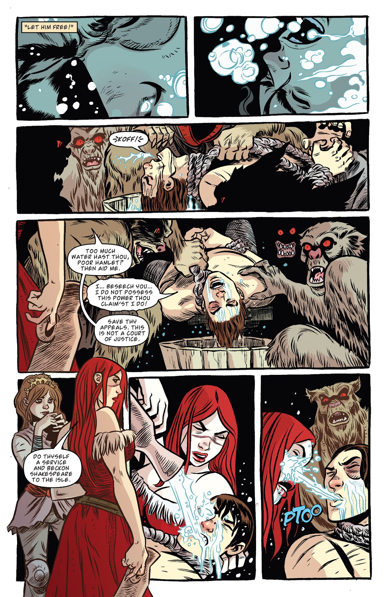 Read online Kill Shakespeare: The Tide of Blood comic -  Issue # TPB - 61