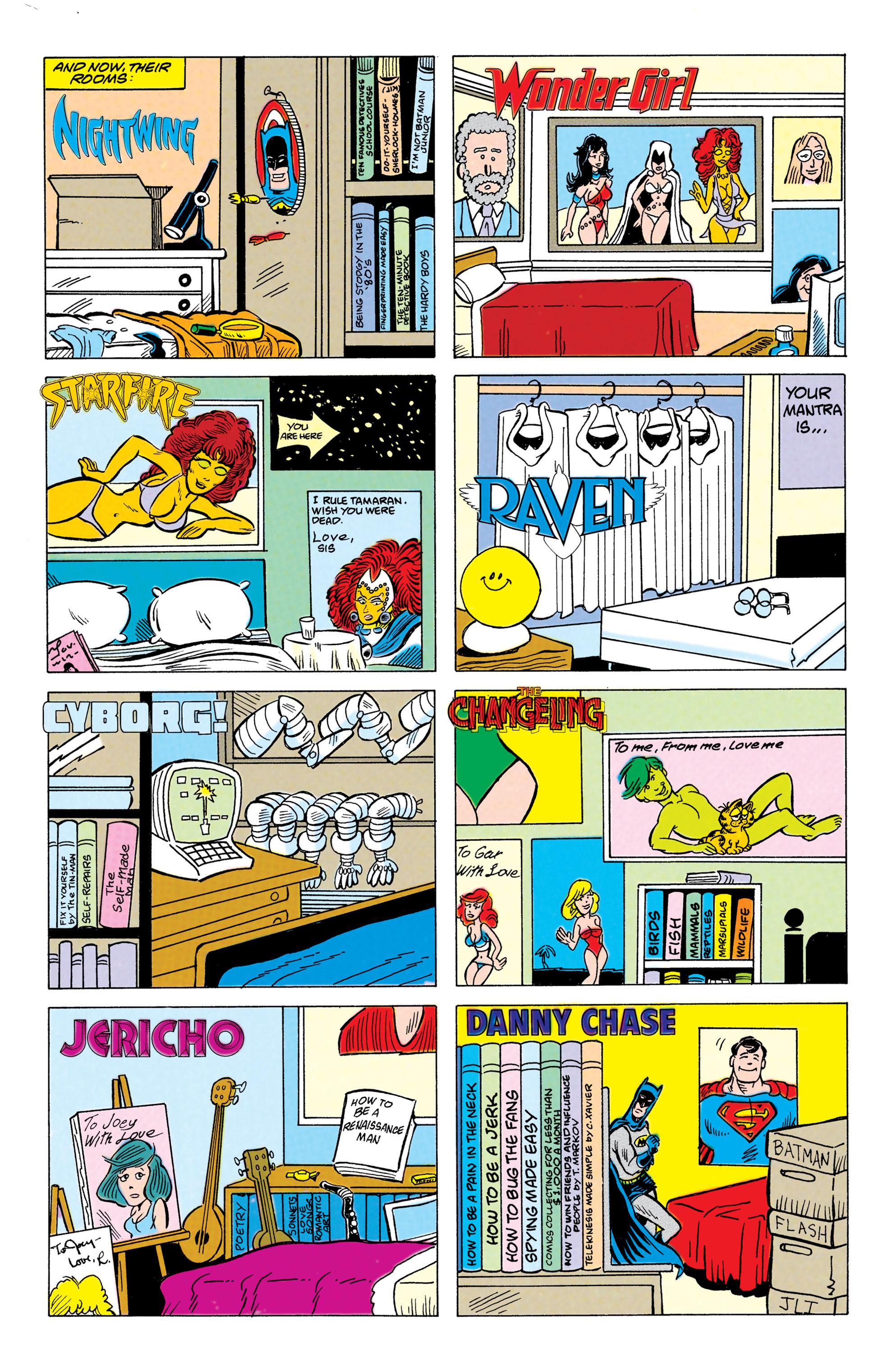 Read online The New Teen Titans (1984) comic -  Issue # _Annual 4 - 42