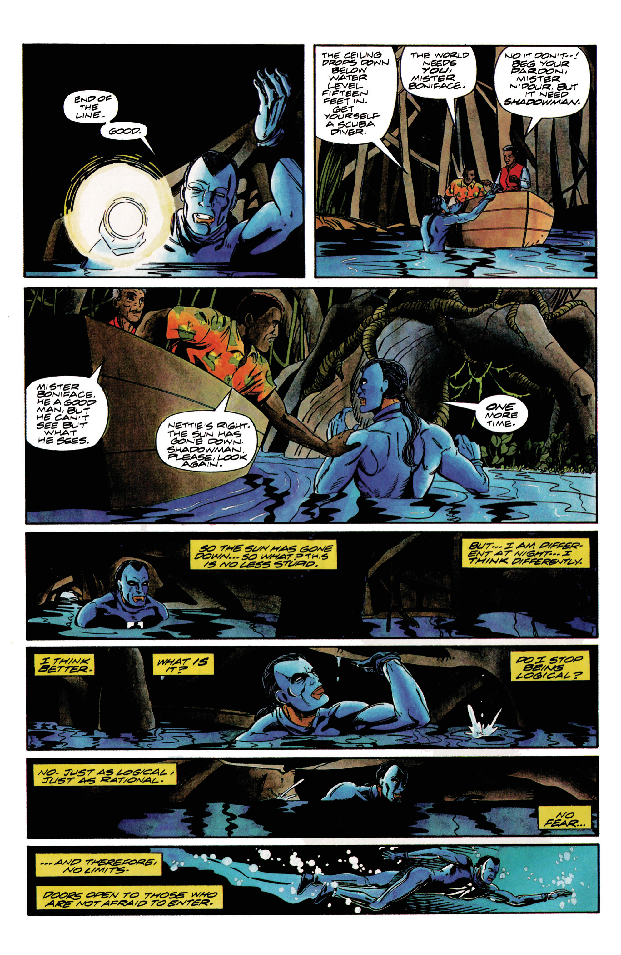 Read online Valiant Masters Shadowman comic -  Issue # TPB (Part 1) - 85