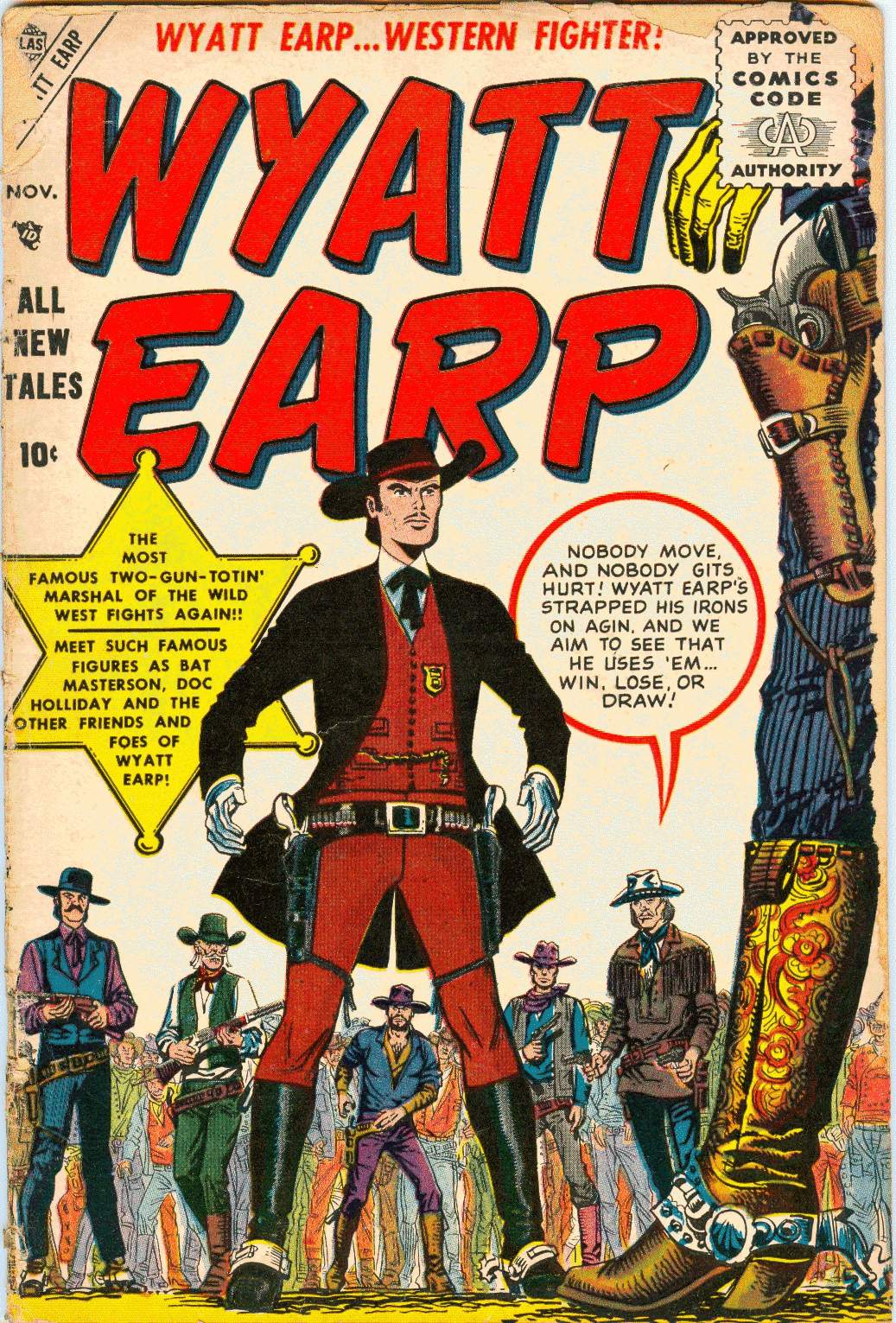 Read online Wyatt Earp comic -  Issue #1 - 1