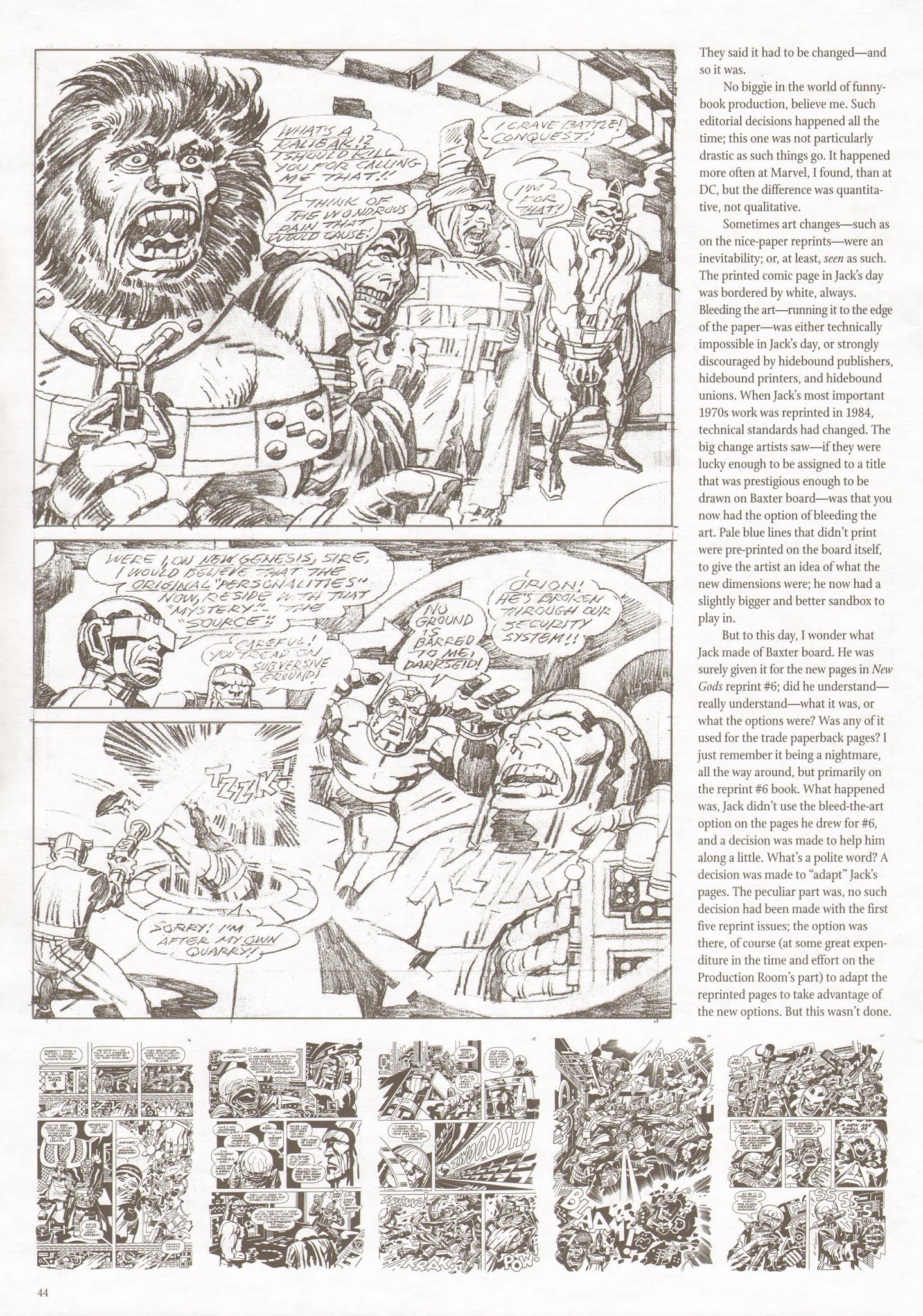 Read online The Jack Kirby Collector comic -  Issue #46 - 43