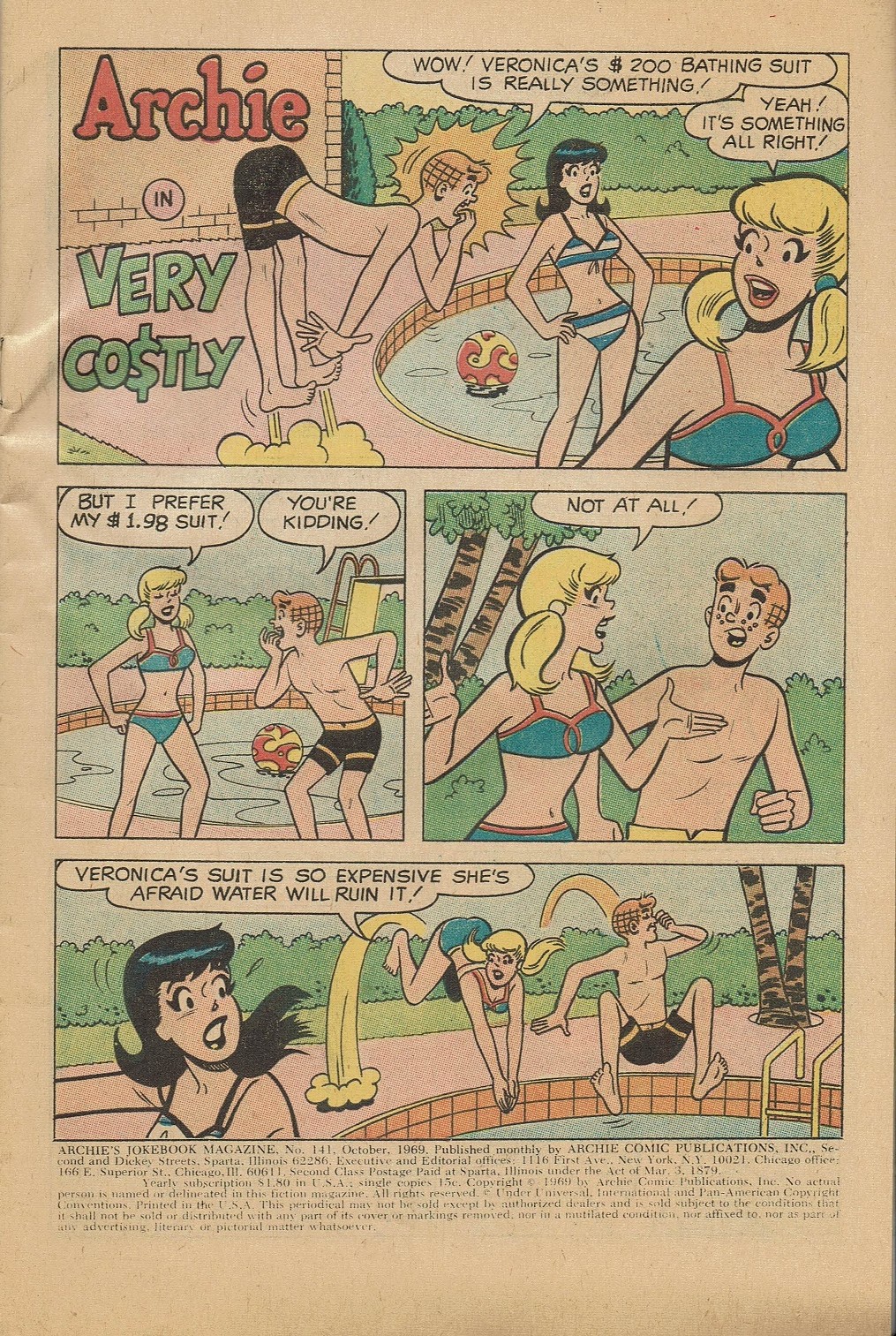 Read online Archie's Joke Book Magazine comic -  Issue #141 - 3