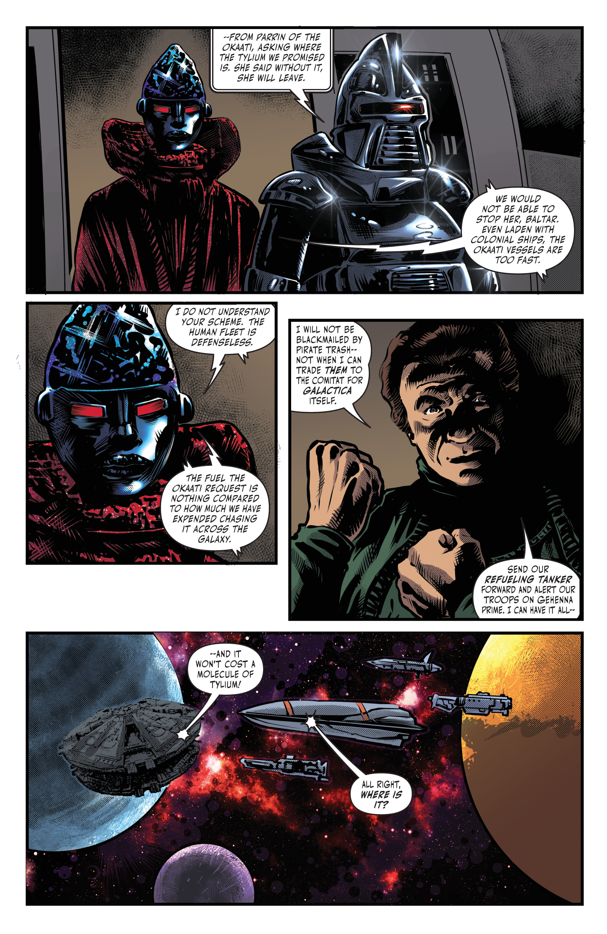 Read online Battlestar Galactica (Classic) comic -  Issue #5 - 5