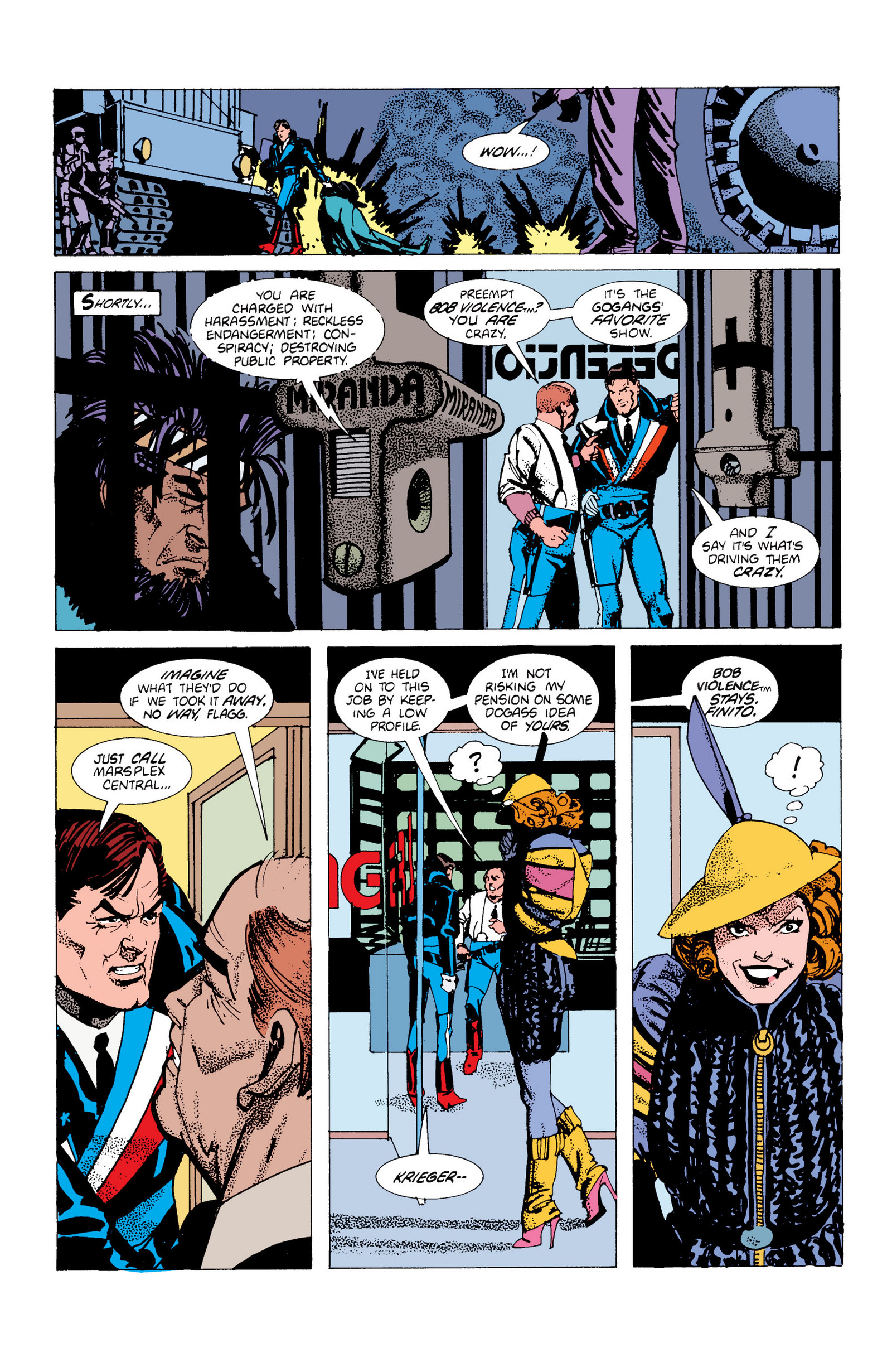 Read online American Flagg! comic -  Issue # _Definitive Collection (Part 1) - 45