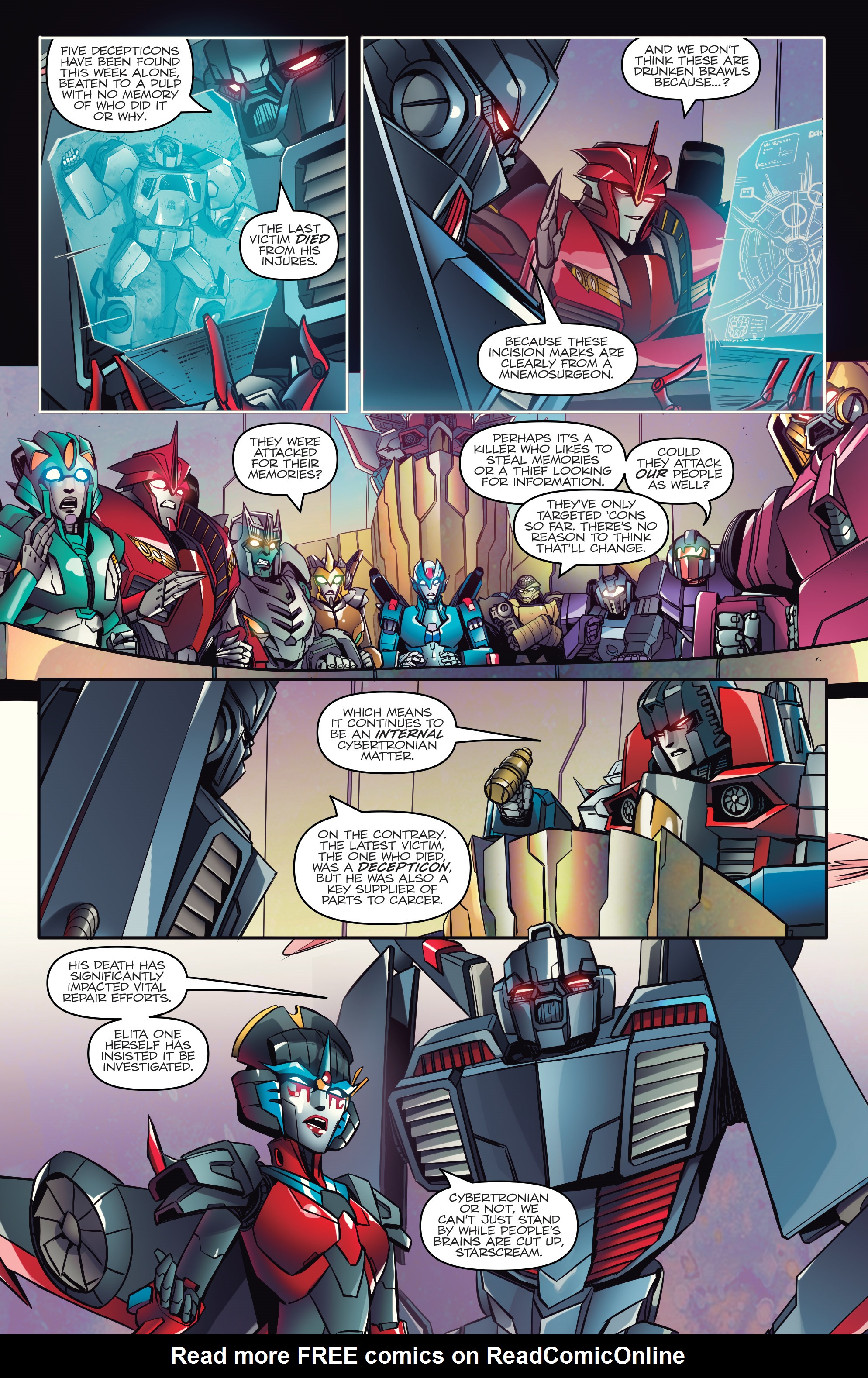 Read online The Transformers: Lost Light comic -  Issue #22 - 27