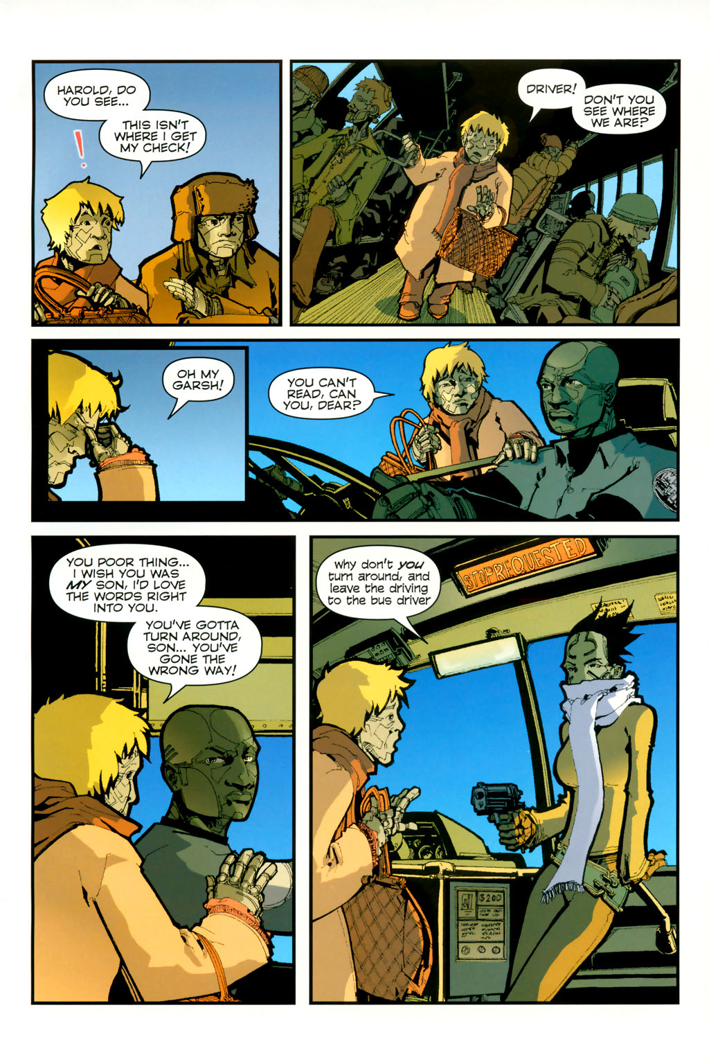 Read online NYC Mech: beta LOVE comic -  Issue #1 - 19