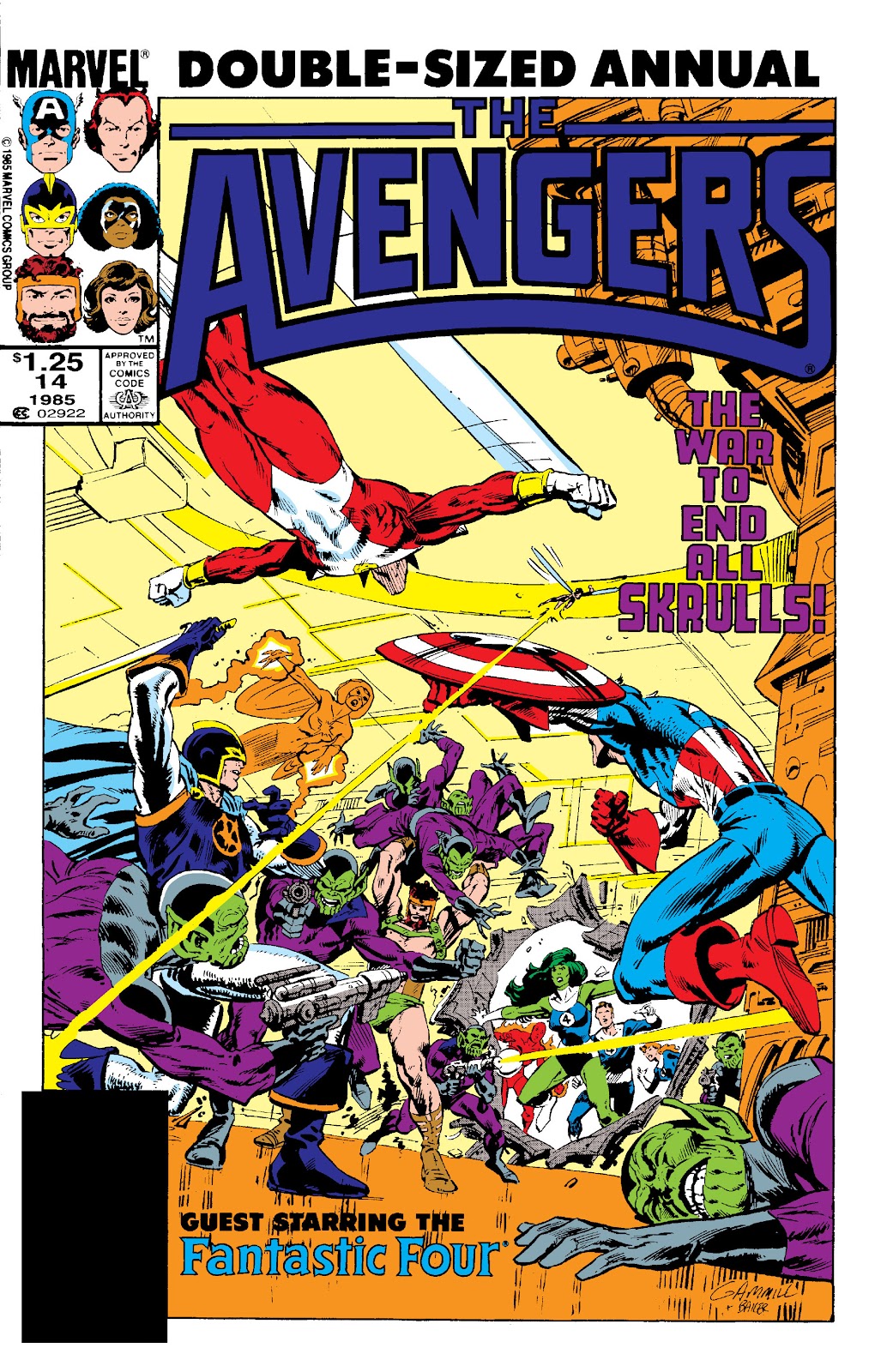 The Avengers (1963) issue Annual 14 - Page 1