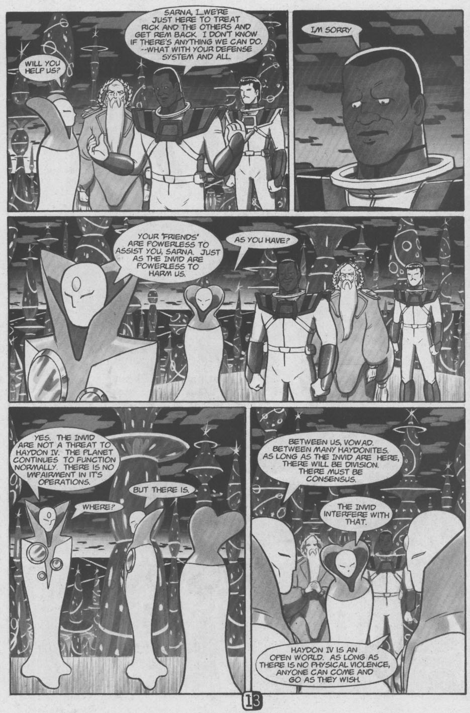 Read online Robotech II: The Sentinels comic -  Issue #1 - 17