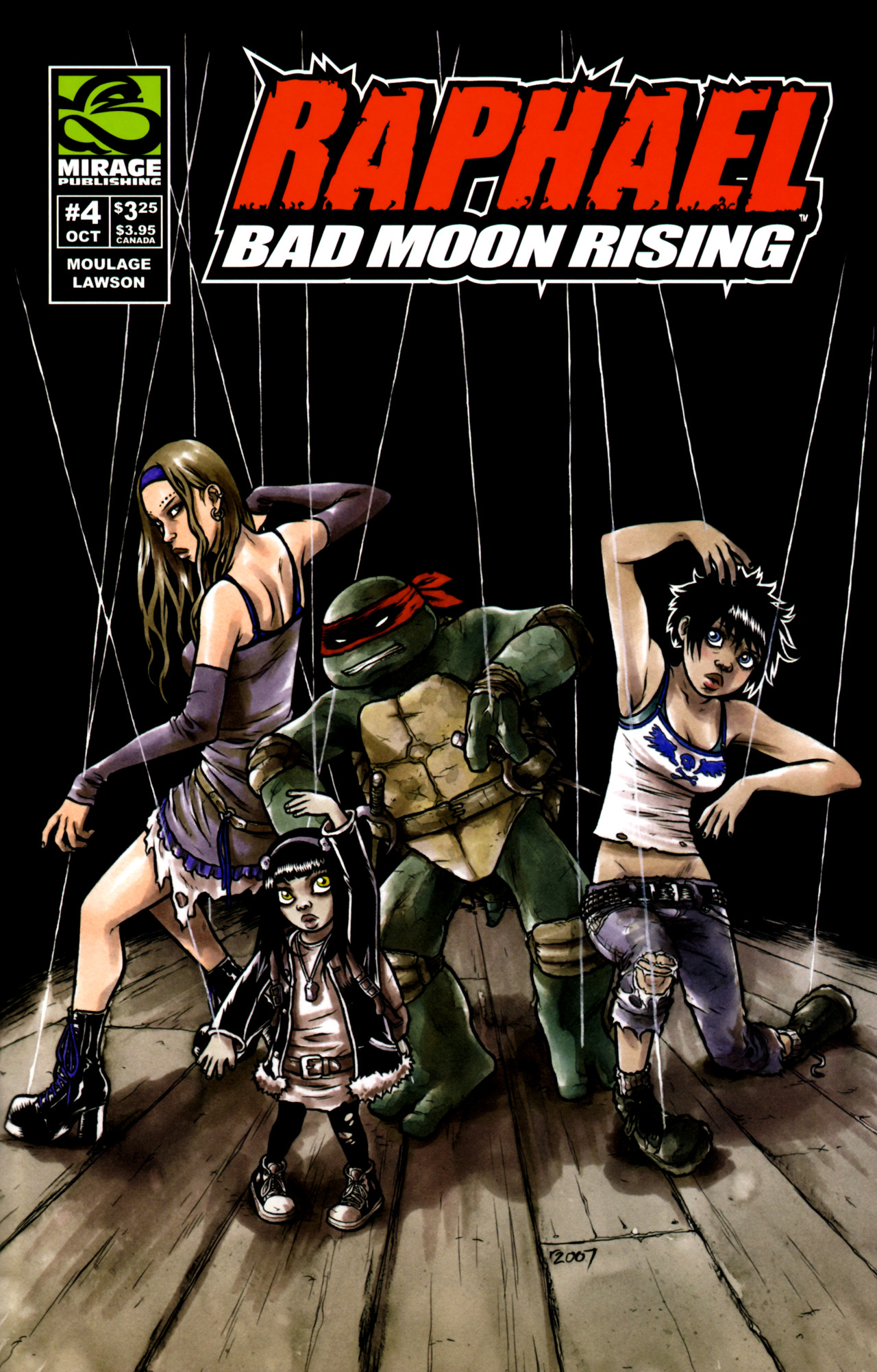 Read online Raphael Bad Moon Rising comic -  Issue #4 - 1