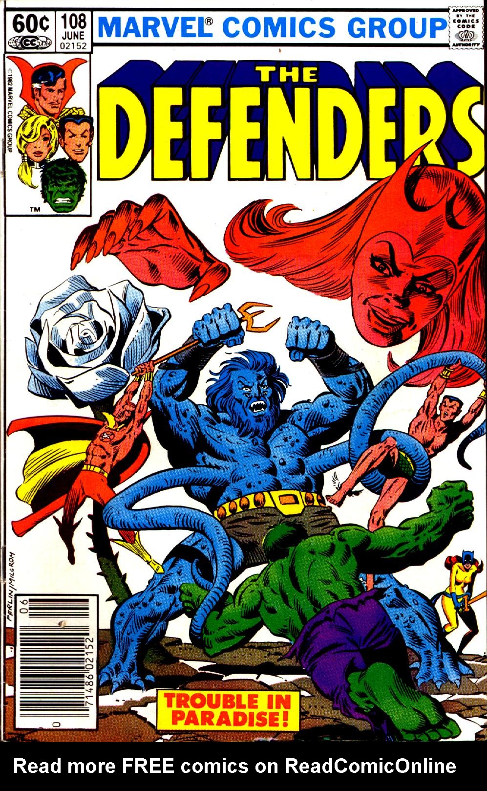 Read online The Defenders (1972) comic -  Issue #108 - 1