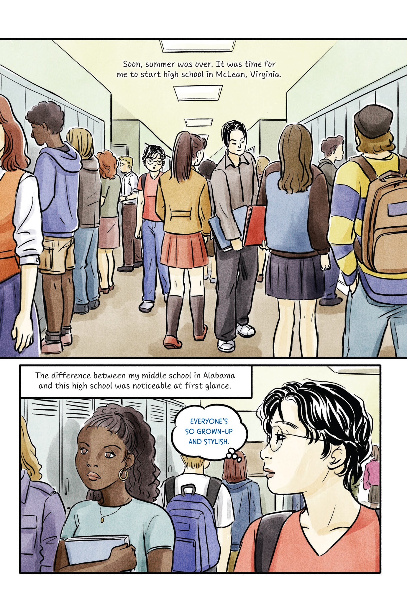 Read online Almost American Girl: An Illustrated Memoir comic -  Issue # TPB (Part 3) - 12