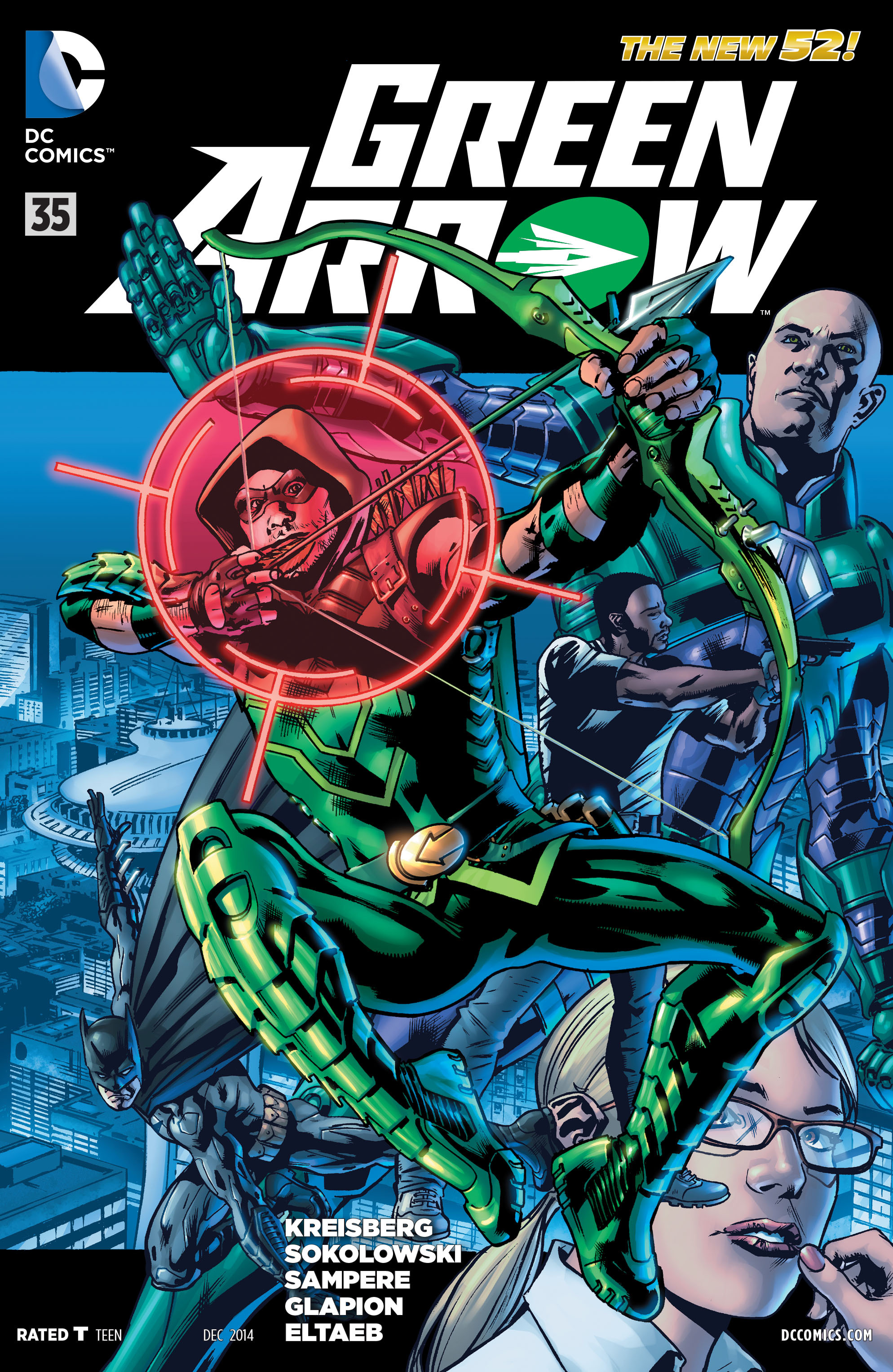 Read online Green Arrow (2011) comic -  Issue #35 - 1