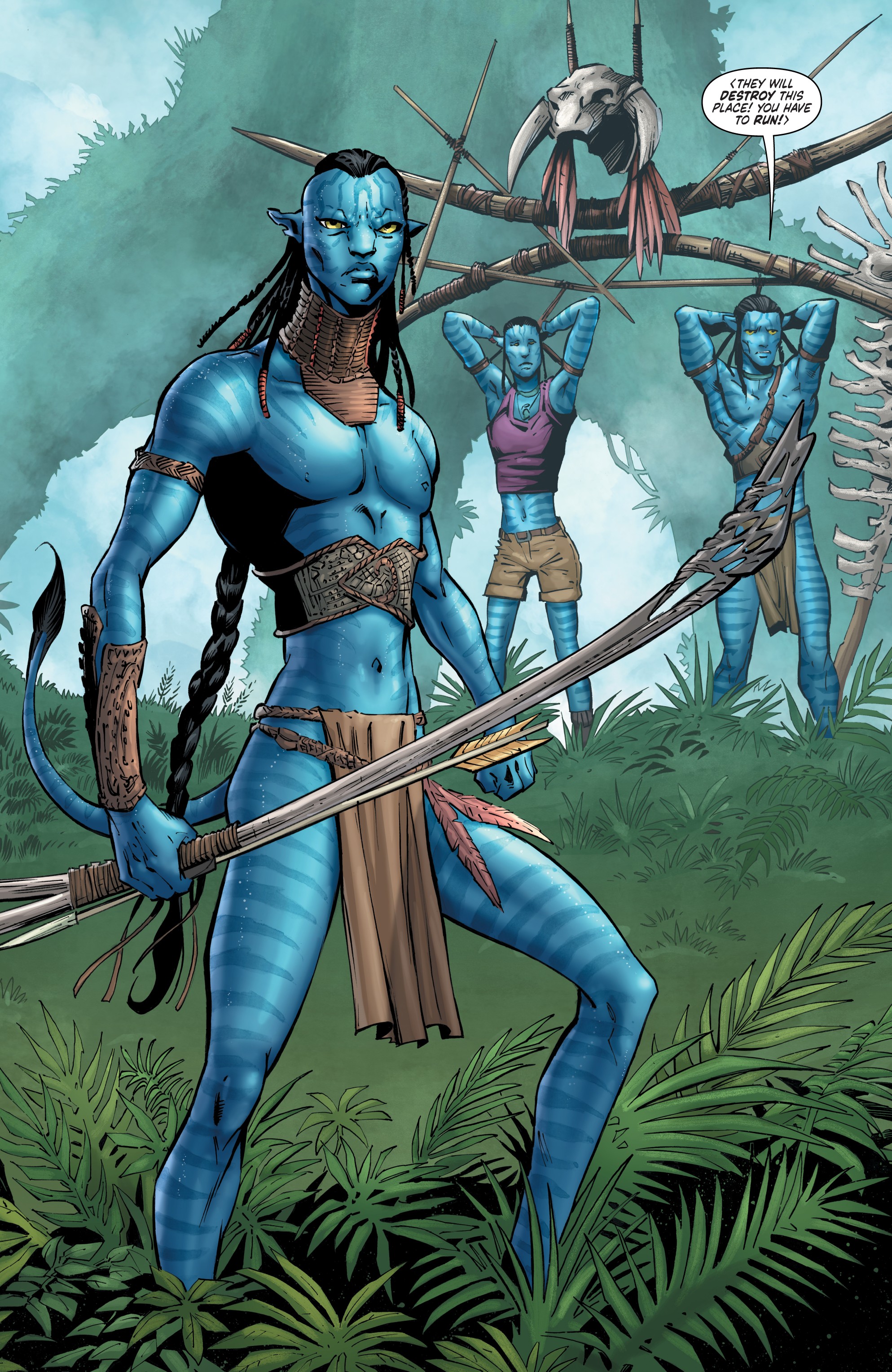 Read online Avatar: Tsu'tey's Path comic -  Issue #4 - 20