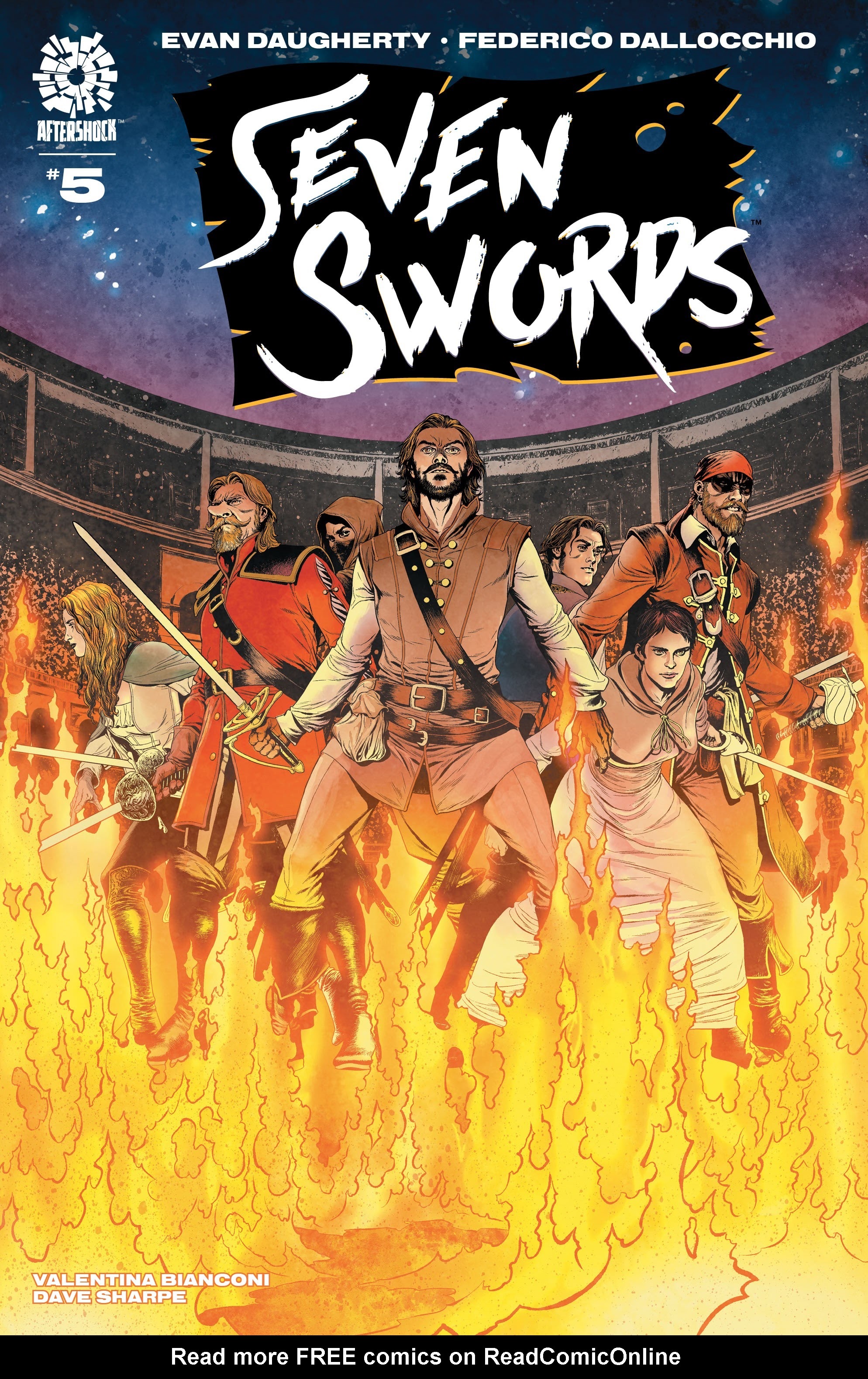 Read online Seven Swords comic -  Issue #5 - 1