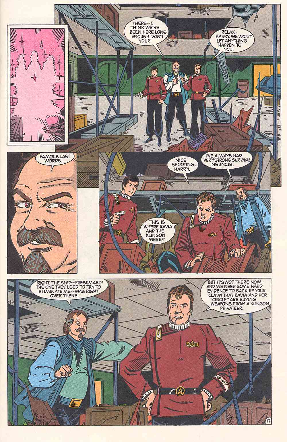 Read online Star Trek (1989) comic -  Issue #23 - 17