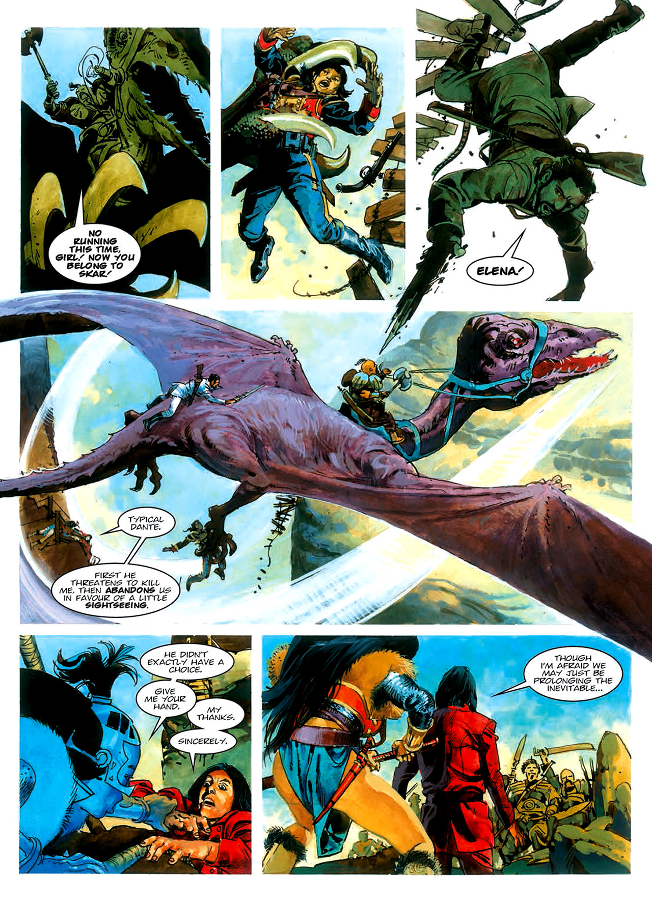 Read online Nikolai Dante comic -  Issue # TPB 8 - 171