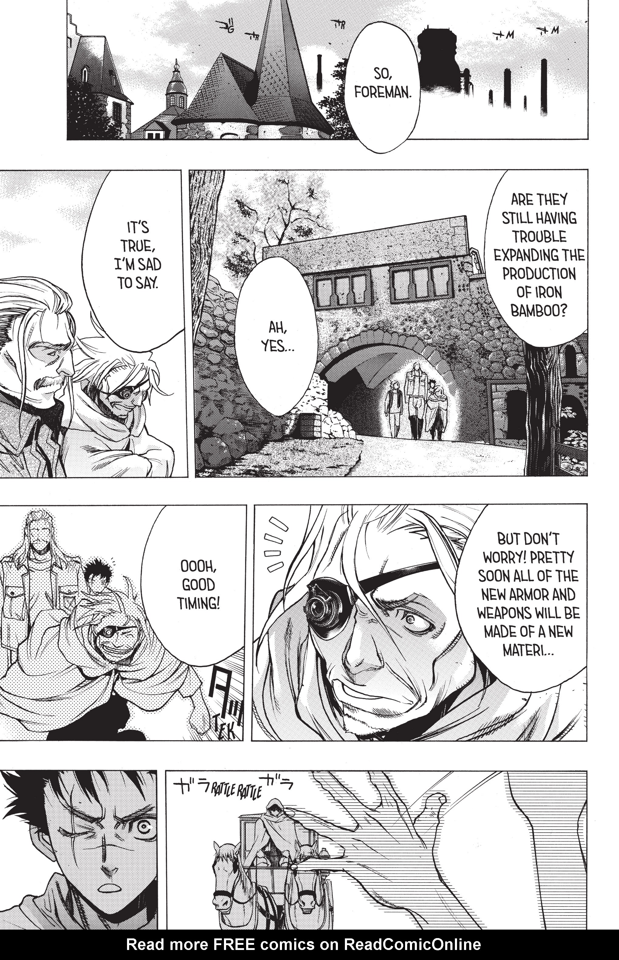 Read online Attack on Titan: Before the Fall comic -  Issue #5 - 120