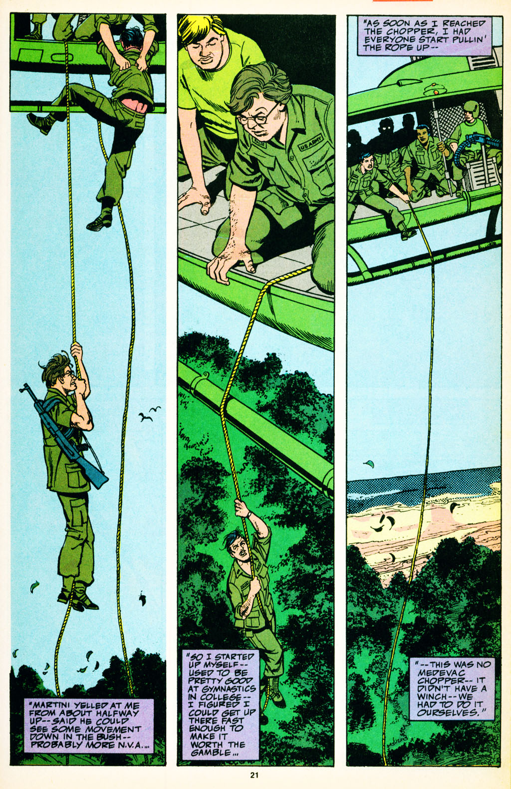 Read online The 'Nam comic -  Issue #42 - 17