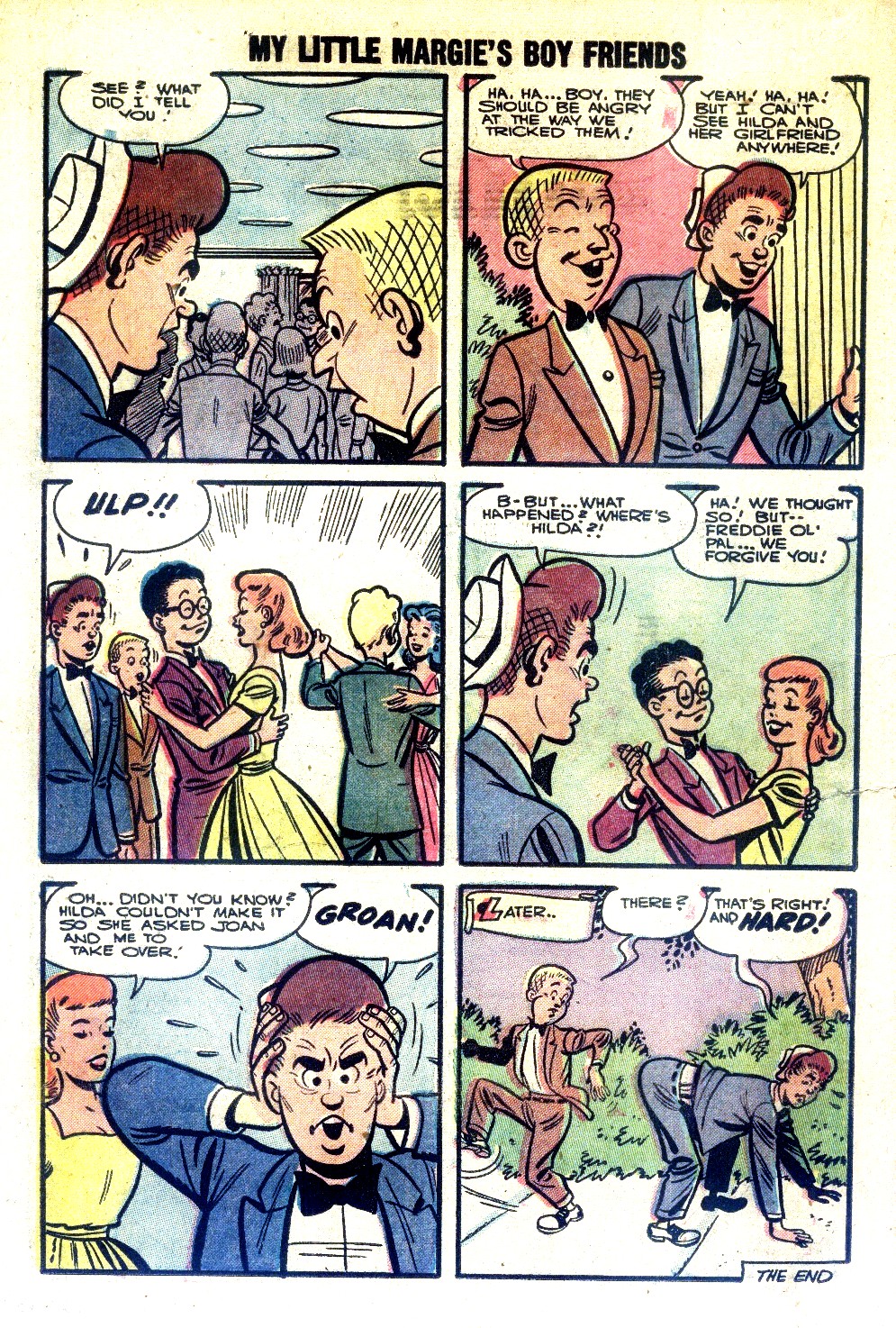 Read online My Little Margie's Boy Friends comic -  Issue #4 - 22