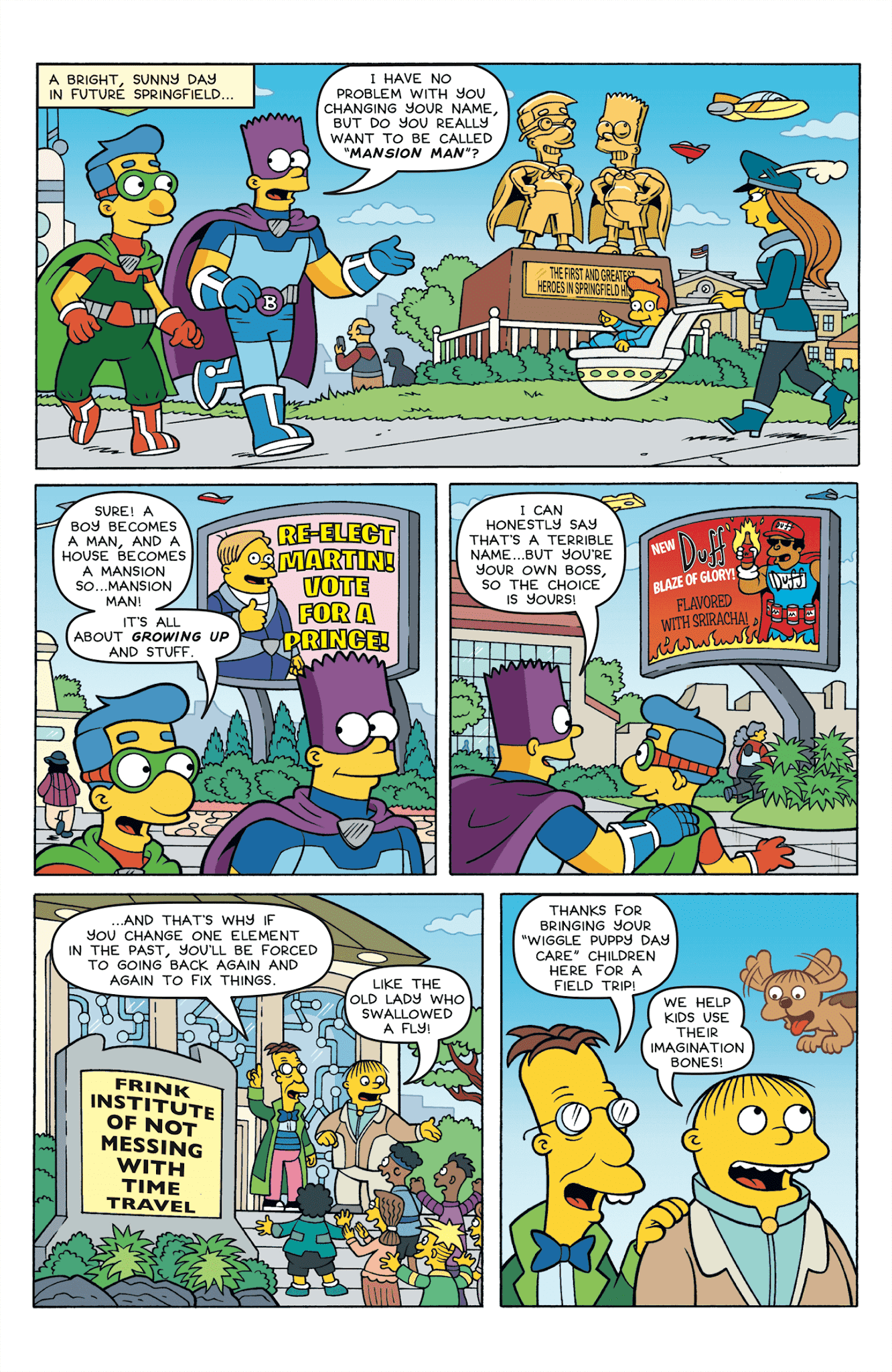Read online Simpsons One-Shot Wonders: Bartman Spectacularly Super Secret Saga comic -  Issue #3 - 21