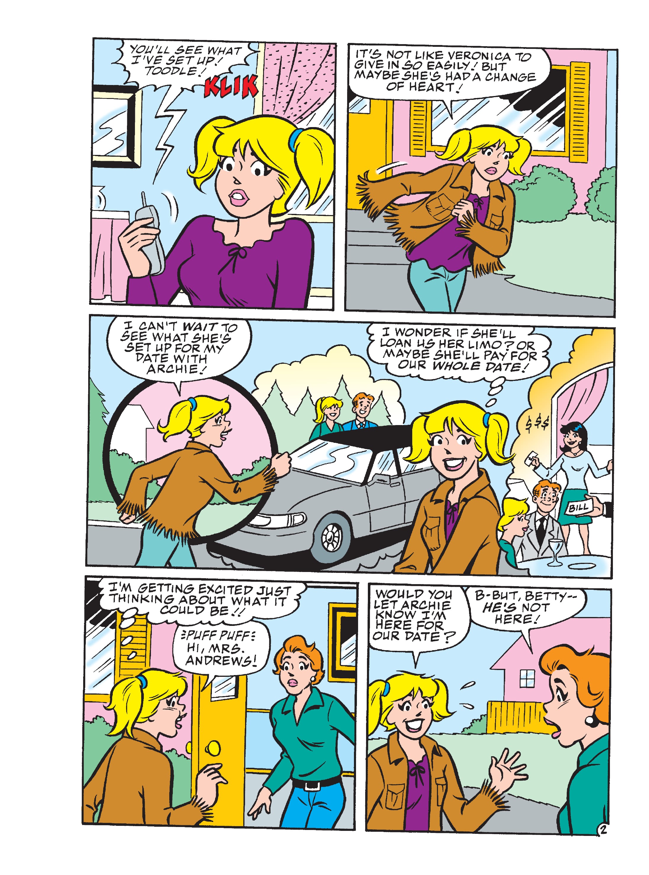 Read online Betty & Veronica Friends Double Digest comic -  Issue #279 - 152