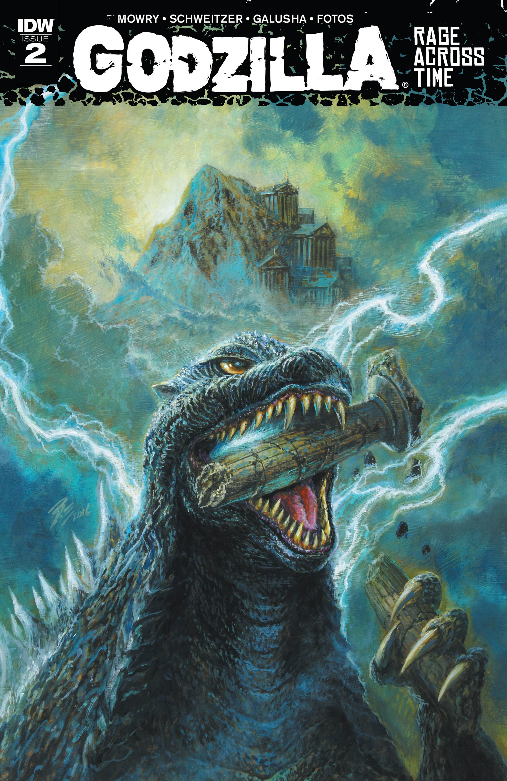 Read online Godzilla: Rage Across Time comic -  Issue #2 - 1