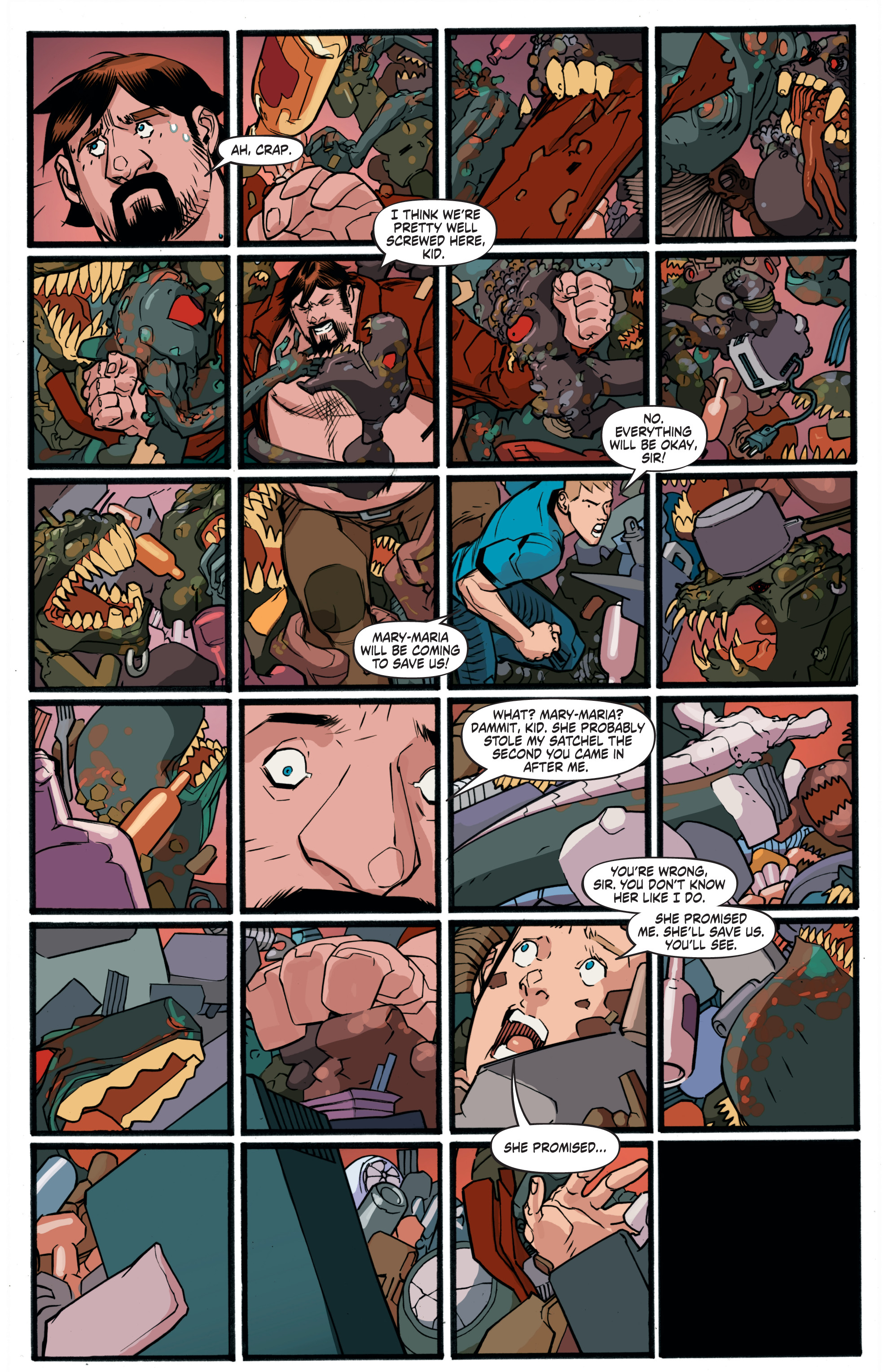 Read online A&A: The Adventures of Archer & Armstrong comic -  Issue #1 - 27