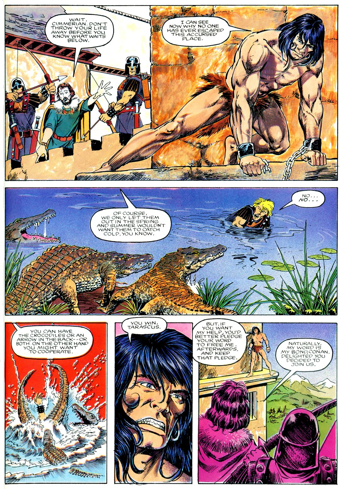 Read online Marvel Graphic Novel comic -  Issue #19 - Conan - The  Witch Queen of Acheron - 26