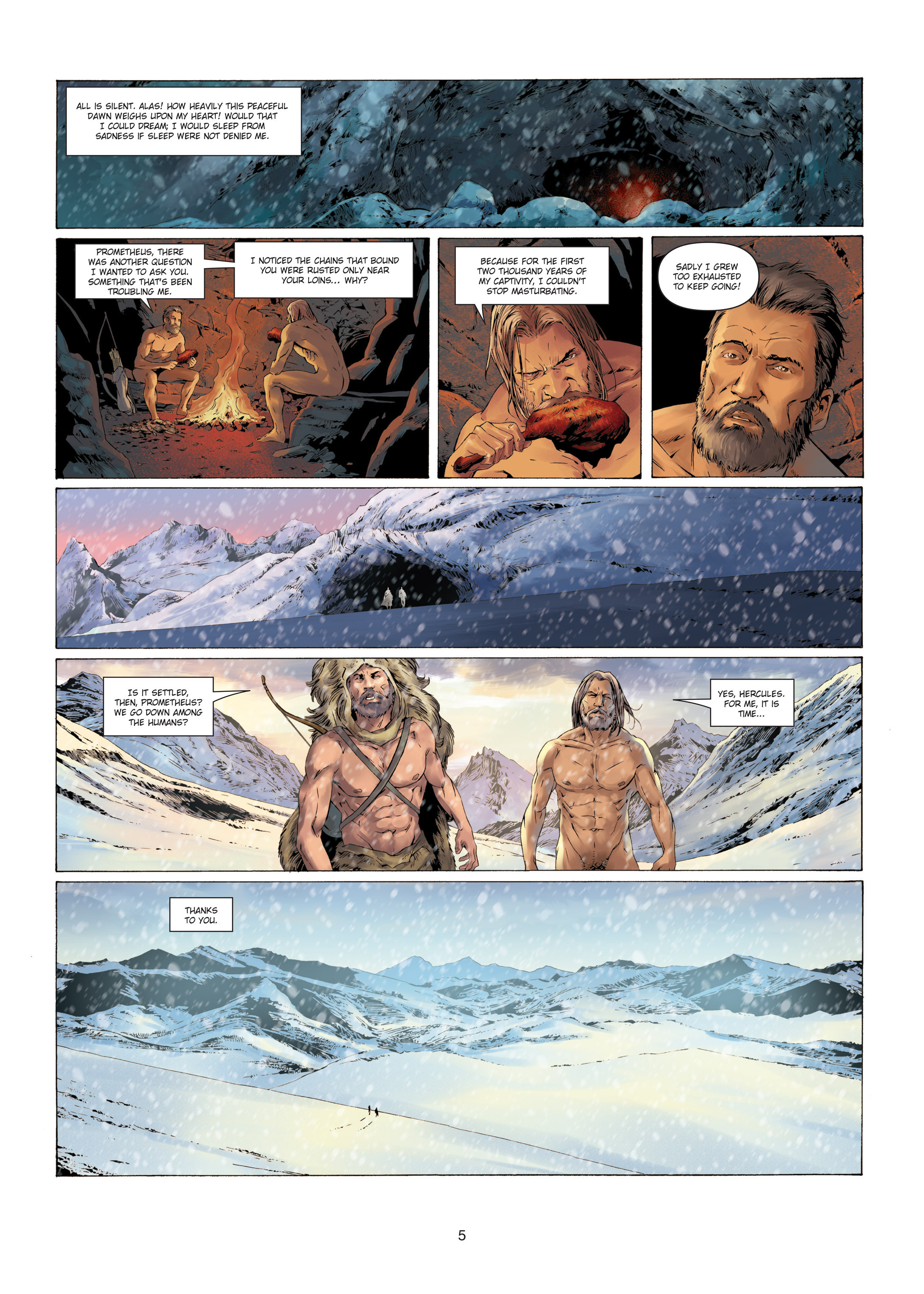Read online Promethee comic -  Issue #6 - 5