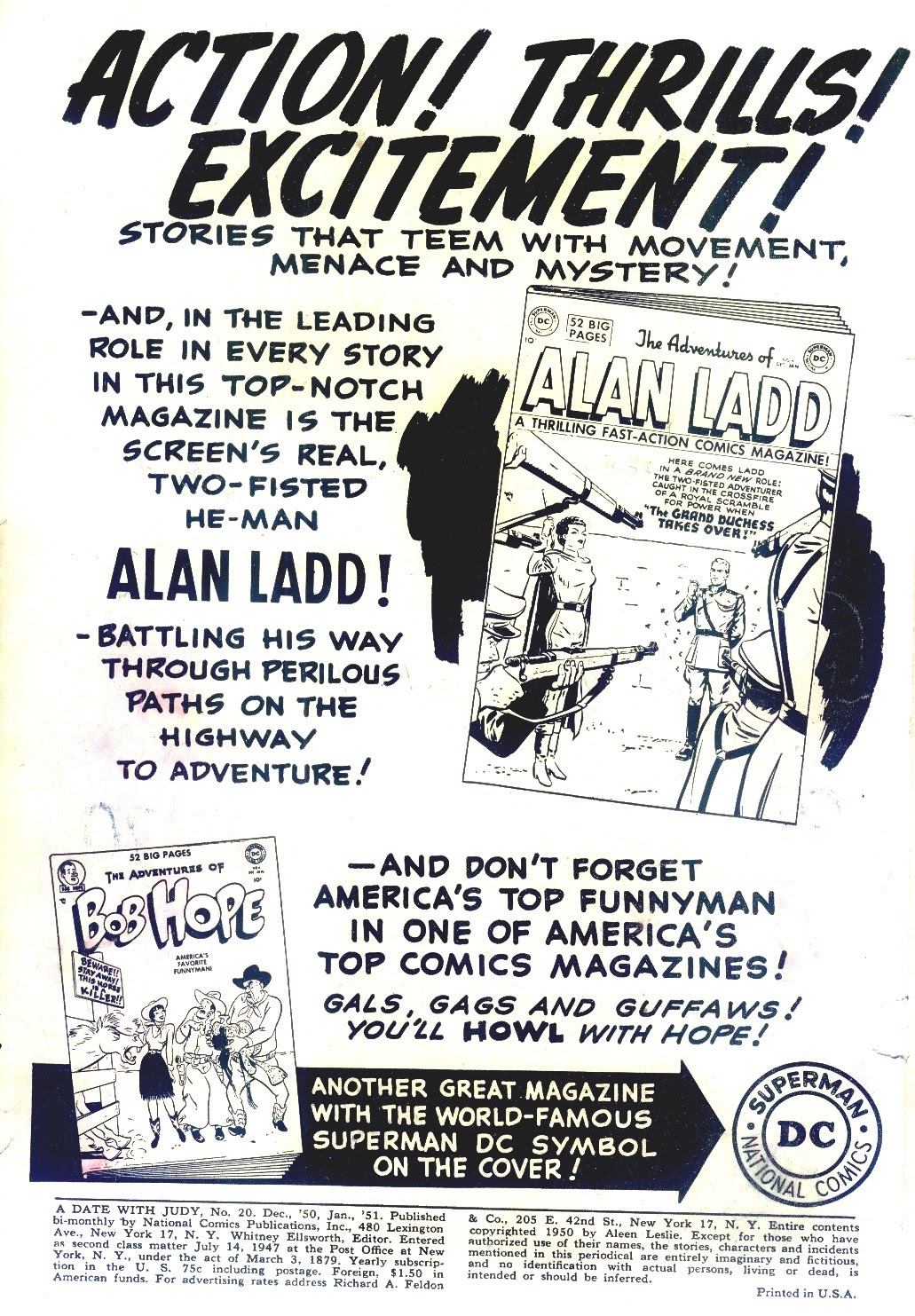 Read online A Date with Judy comic -  Issue #20 - 2