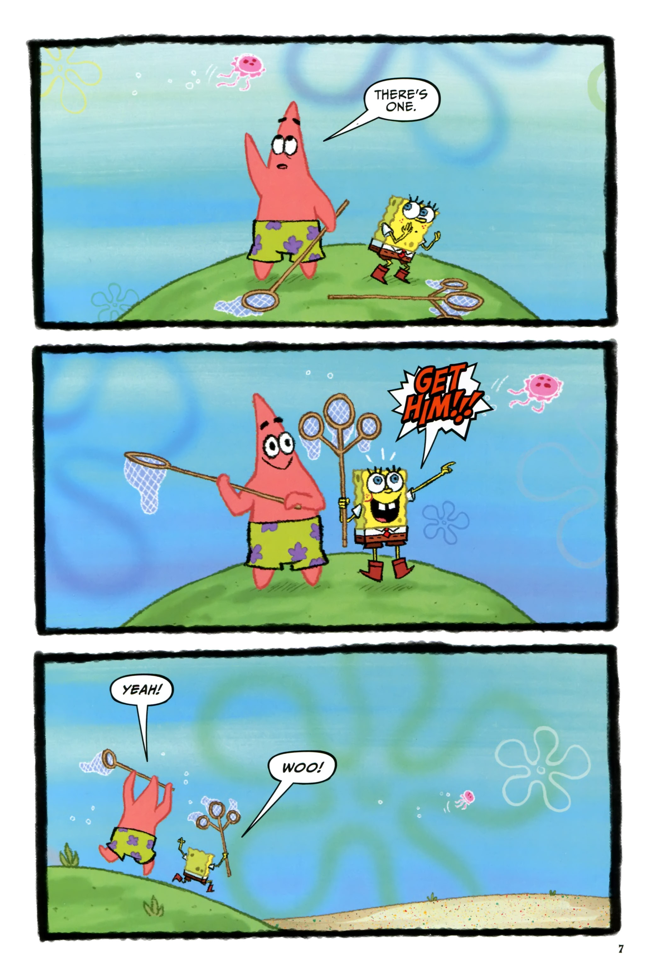 Read online Spongebob Freestyle Funnies comic -  Issue # FCBD 2015 - 9