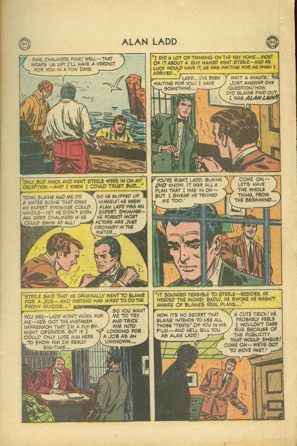 Read online Adventures of Alan Ladd comic -  Issue #7 - 11