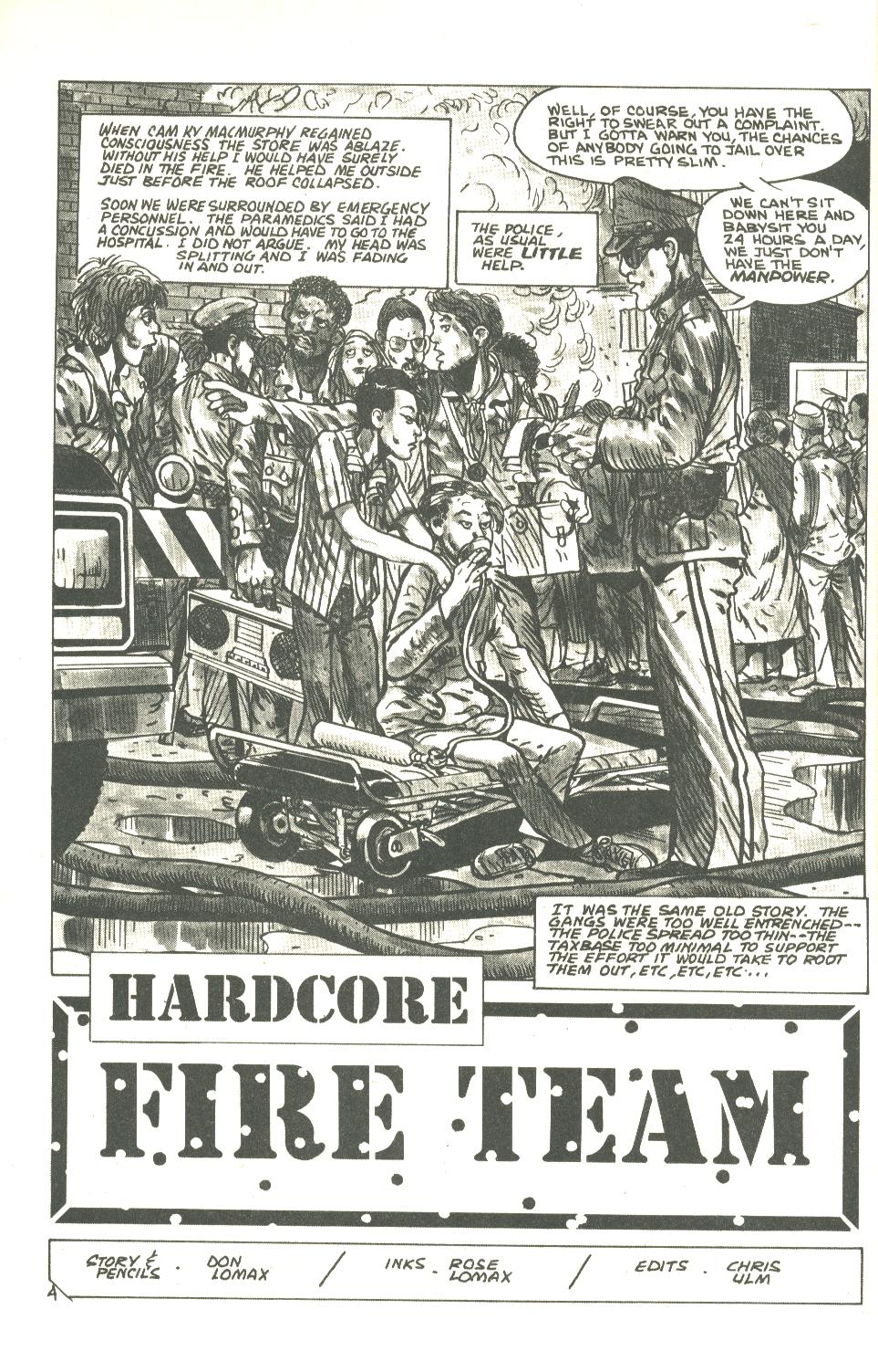 Read online Fire Team comic -  Issue #1 - 6