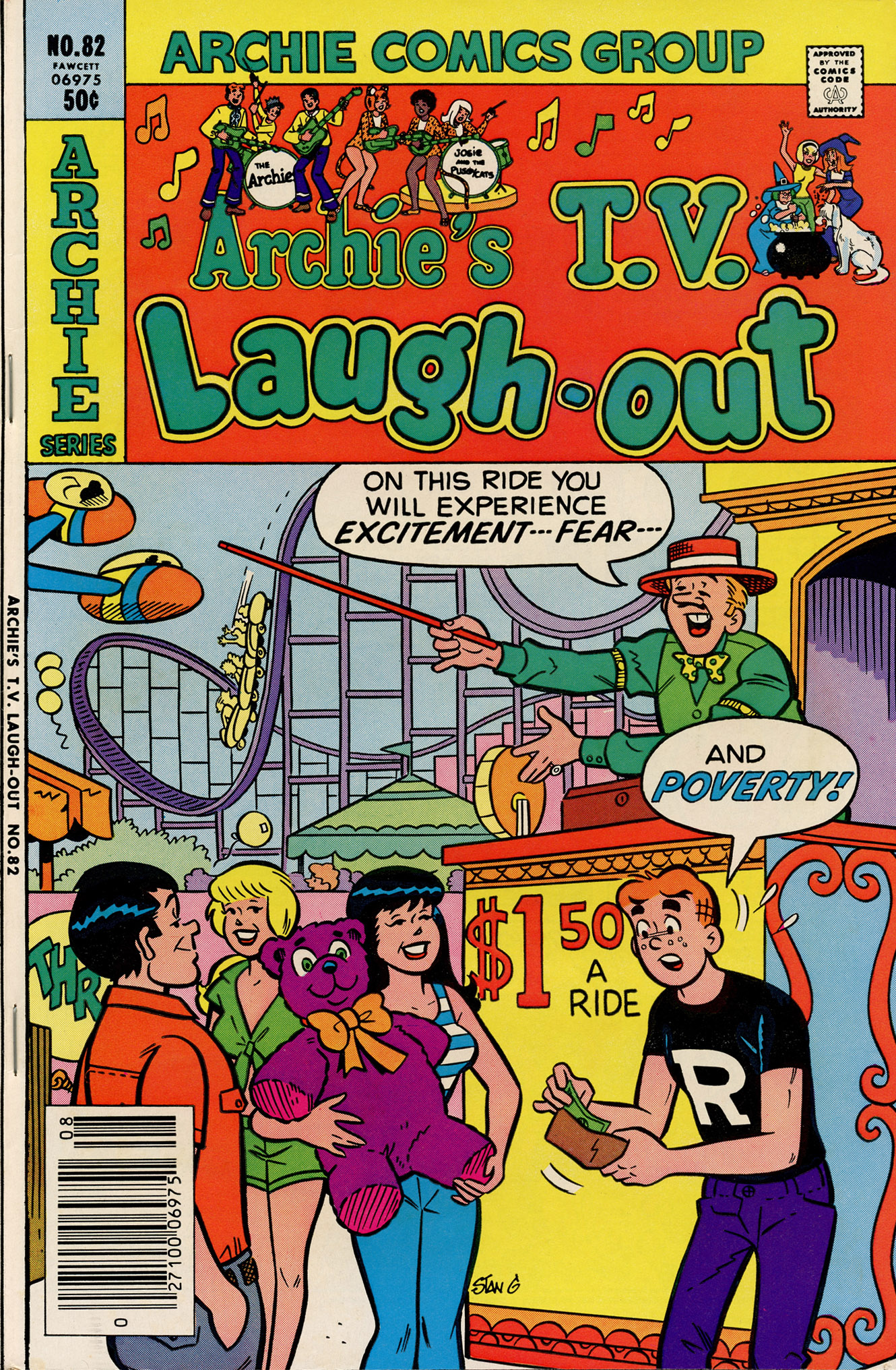 Read online Archie's TV Laugh-Out comic -  Issue #82 - 1