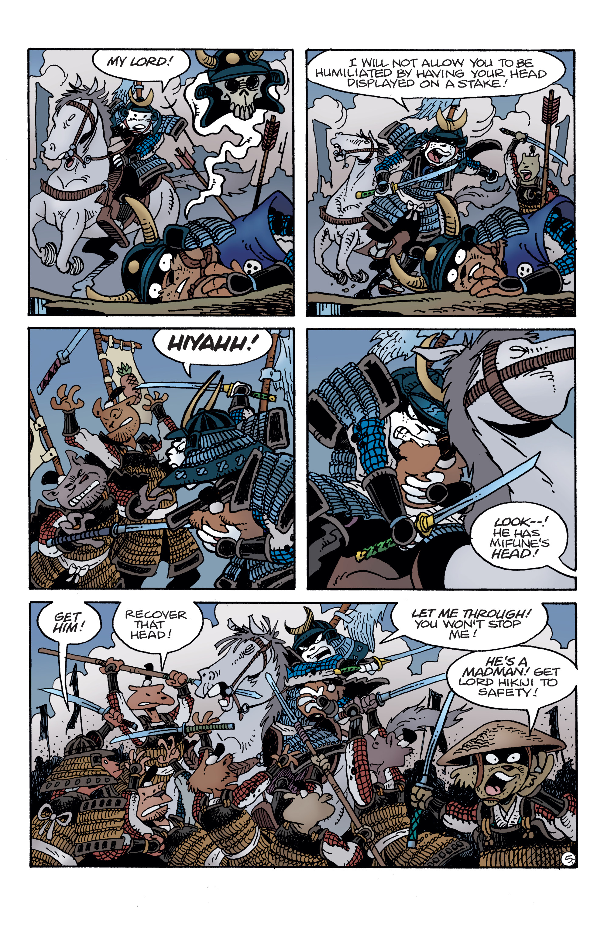 Read online Usagi Yojimbo (2019) comic -  Issue #6 - 7
