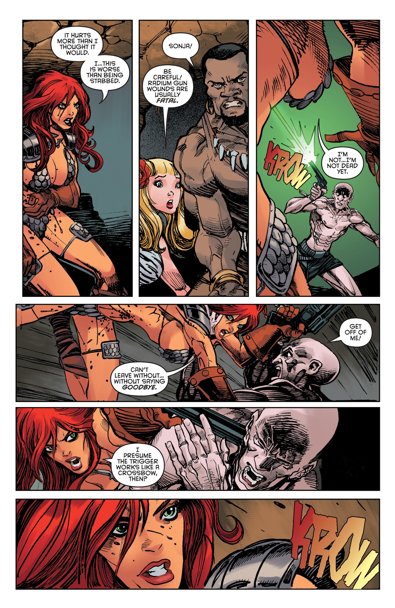 Read online Pathfinder: Worldscape (2017) comic -  Issue # Issue Red Sonja - 10