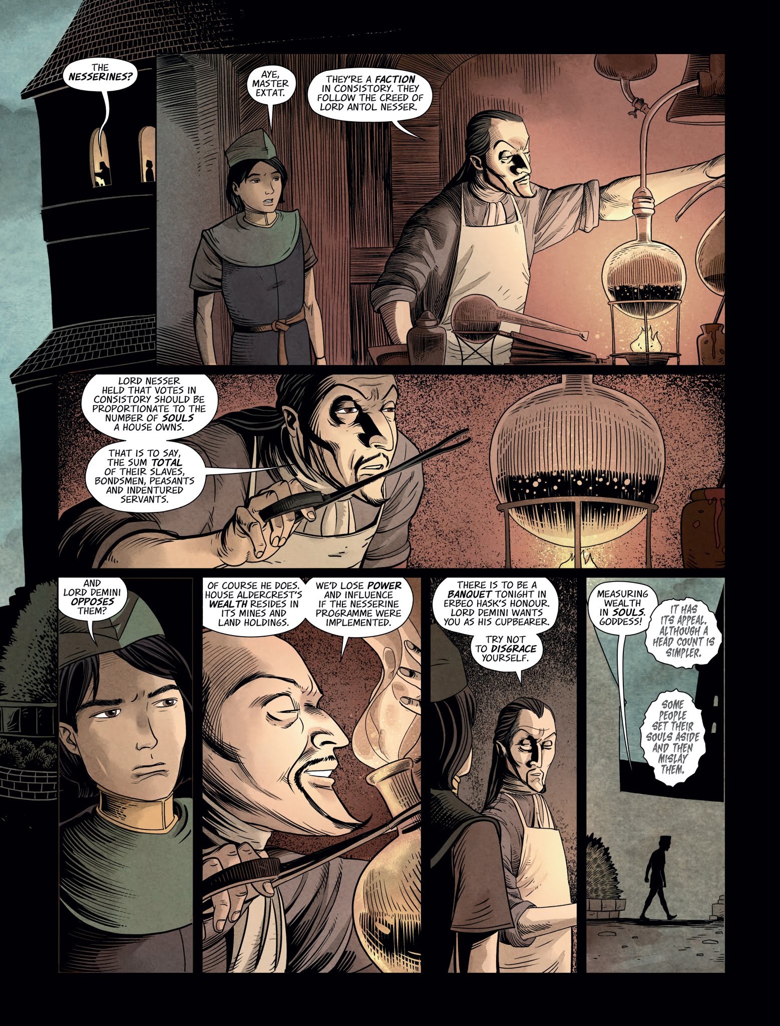 Read online The Highest House comic -  Issue #5 - 9