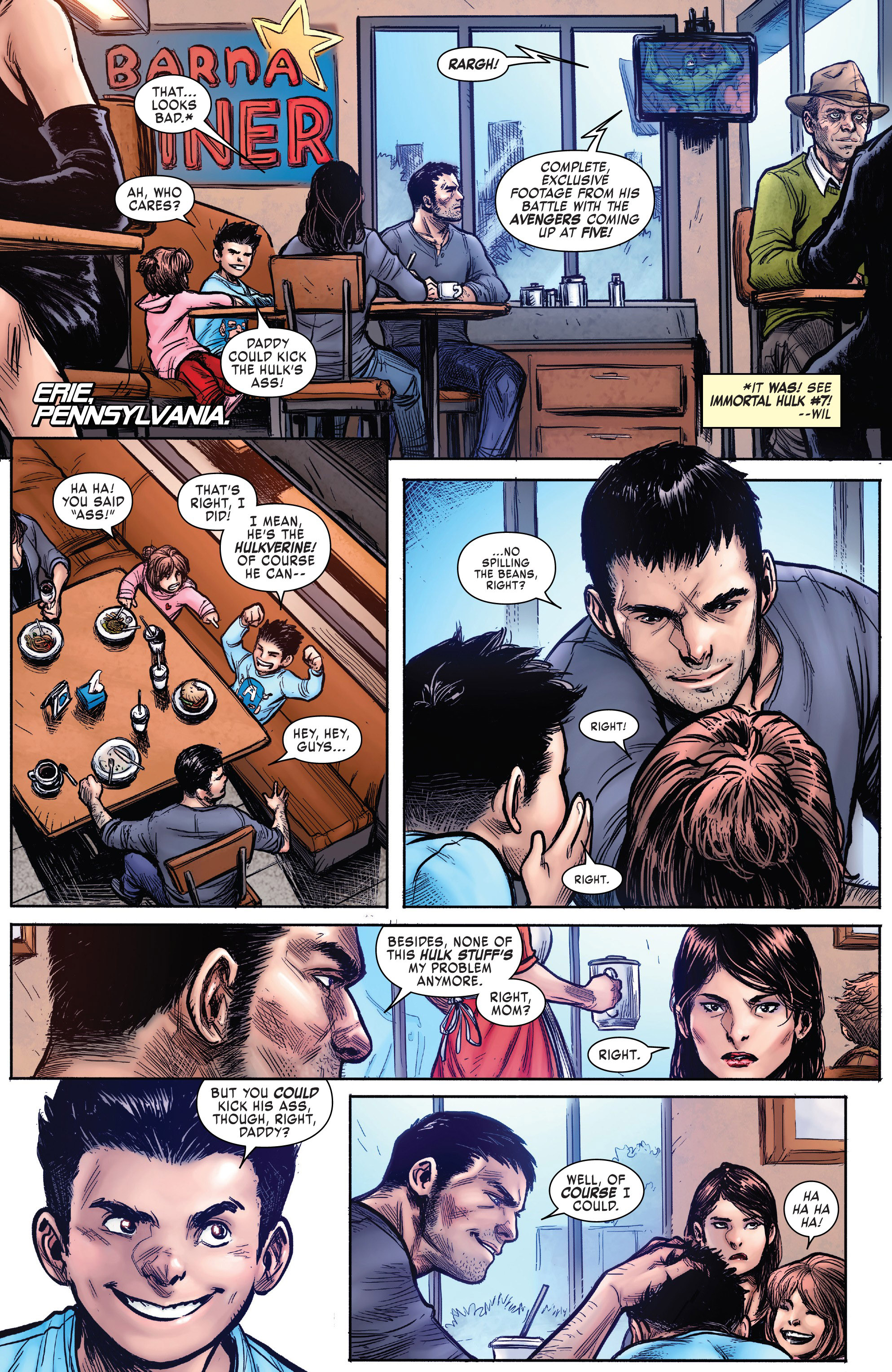 Read online Hulkverines comic -  Issue #1 - 8