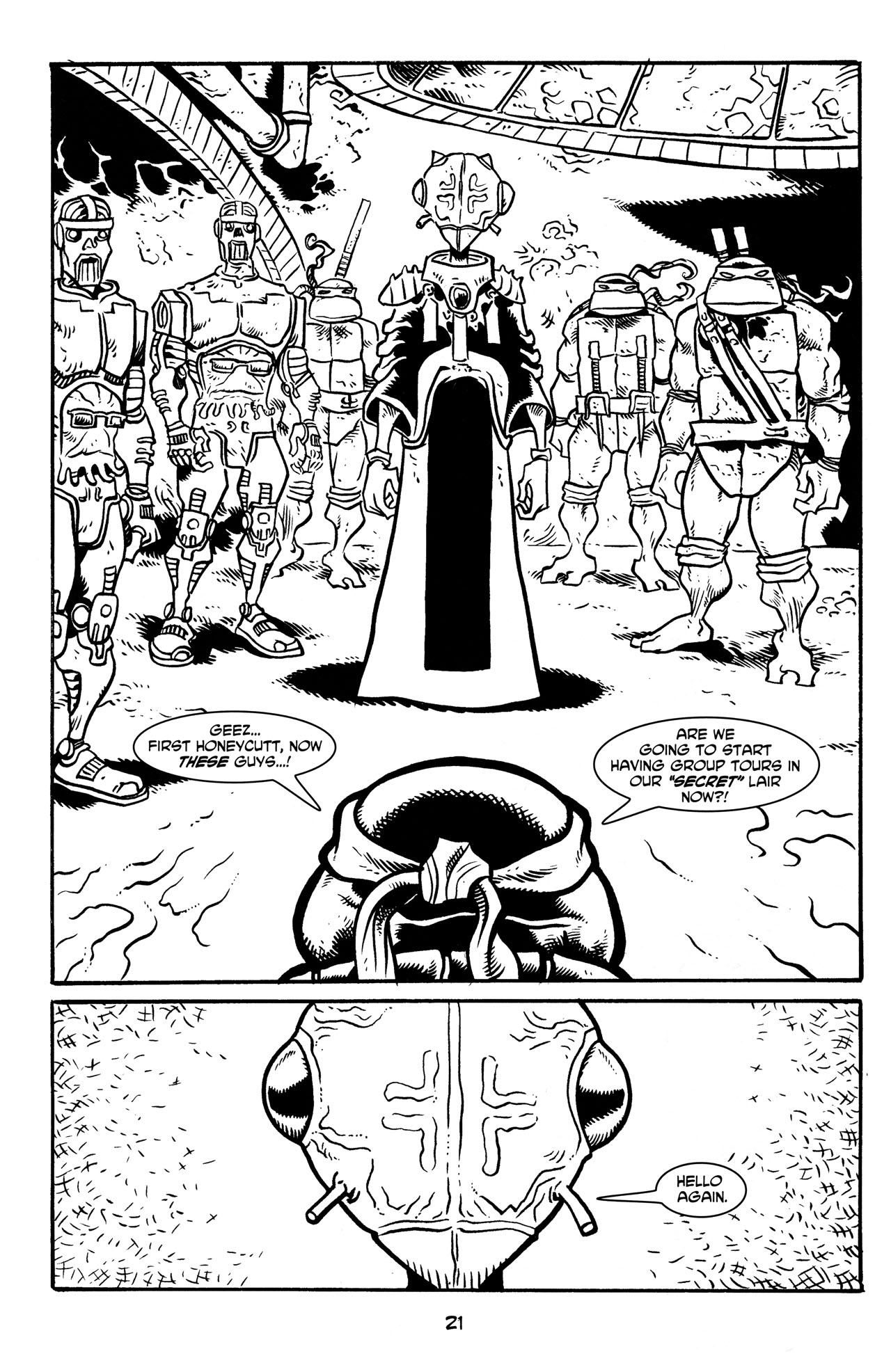 Read online Michelangelo The Third Kind comic -  Issue #2 - 23