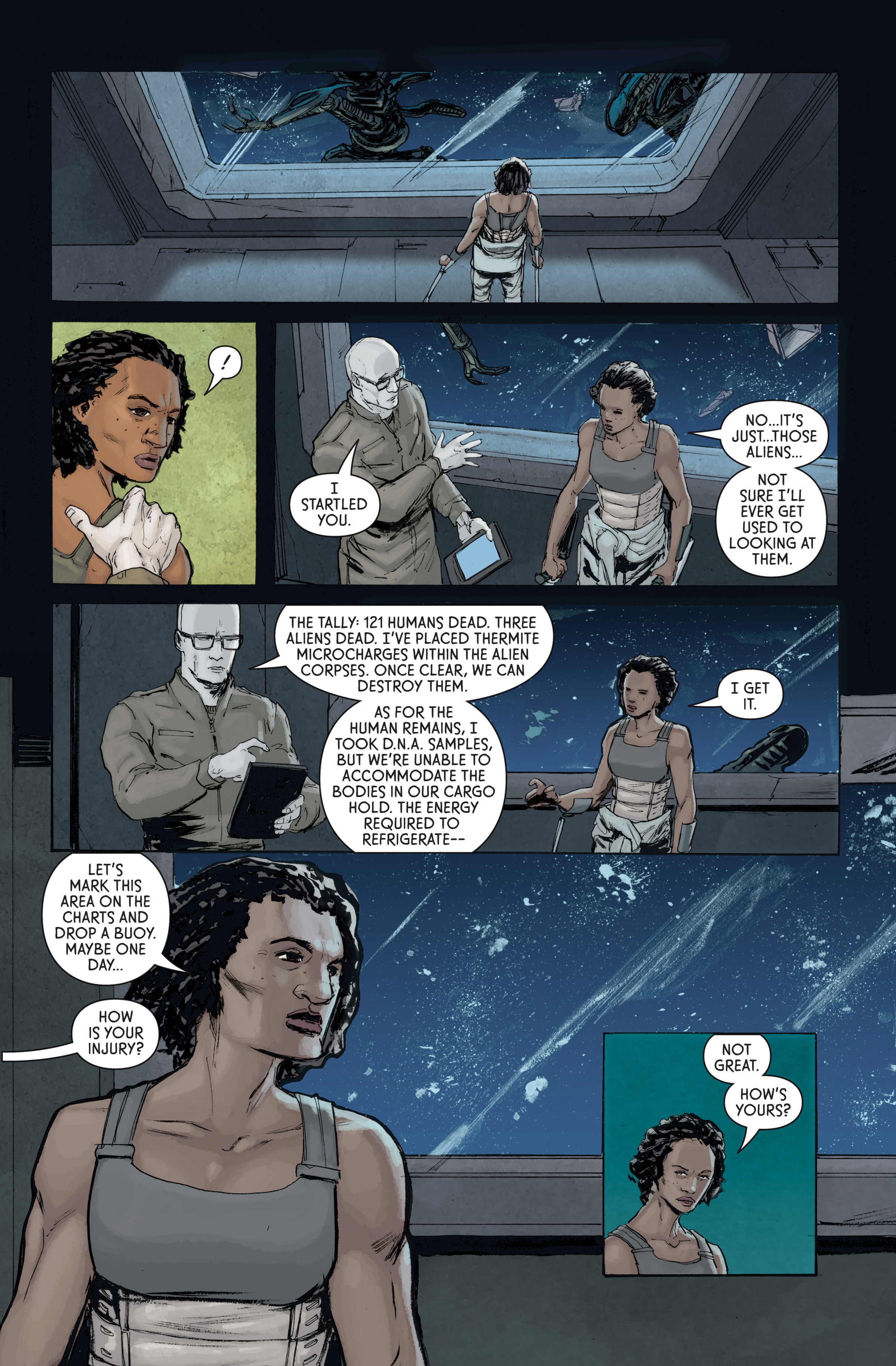 Read online Aliens: Defiance Library Edition comic -  Issue # TPB (Part 1) - 96