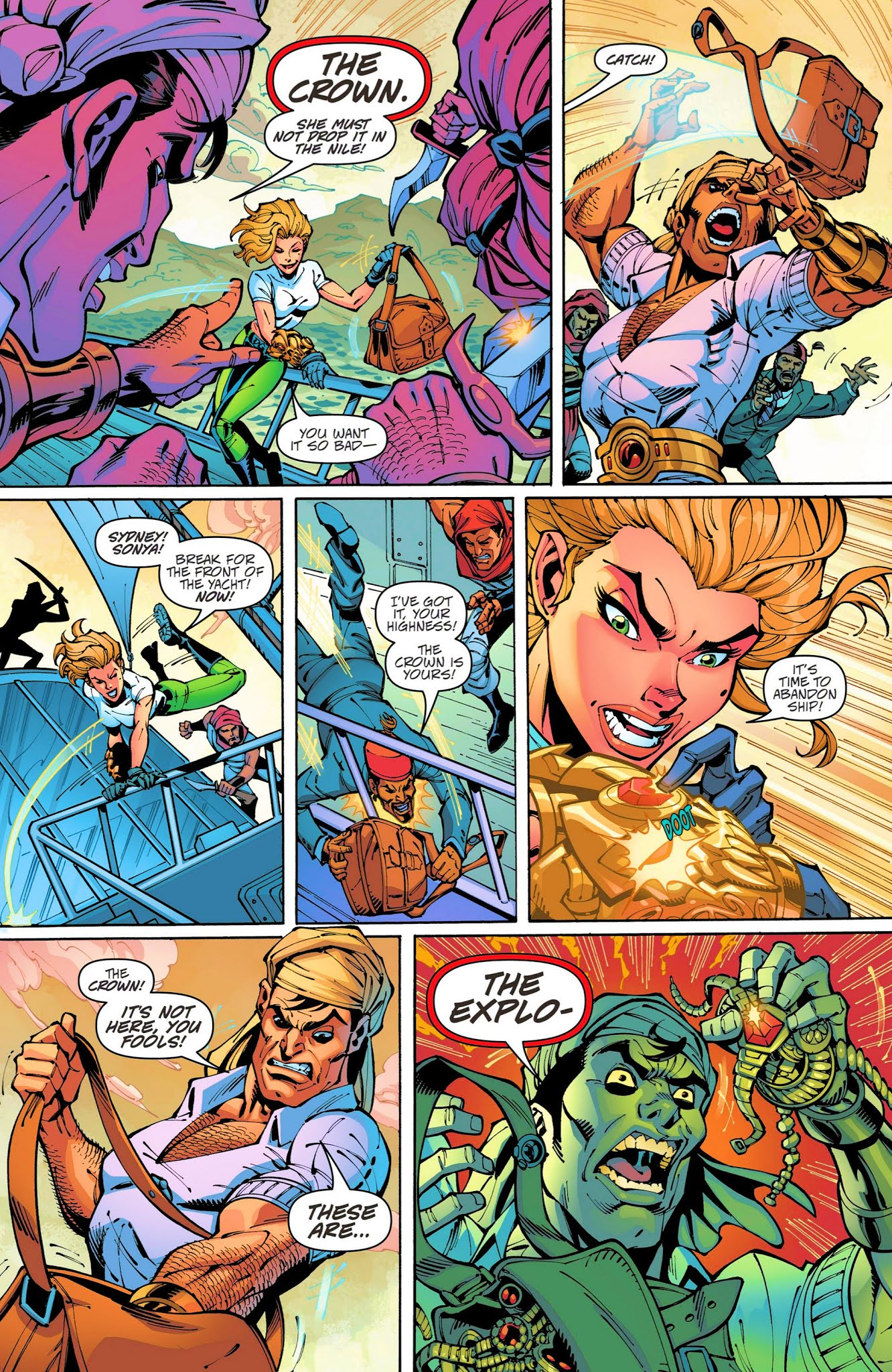 Read online Danger Girl: Trinity comic -  Issue #4 - 18