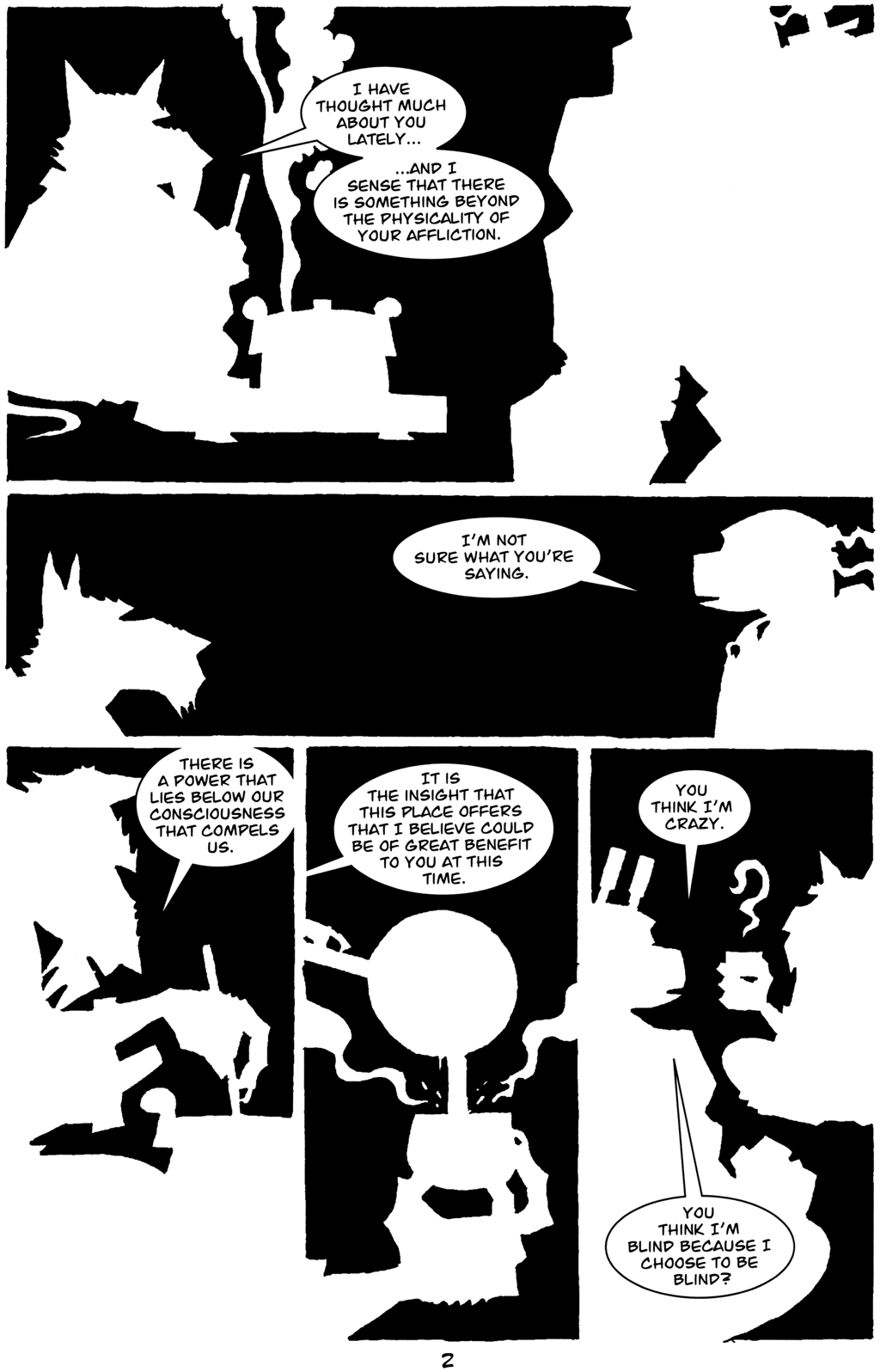 Read online Tales of Leonardo Blind Sight comic -  Issue #3 - 4
