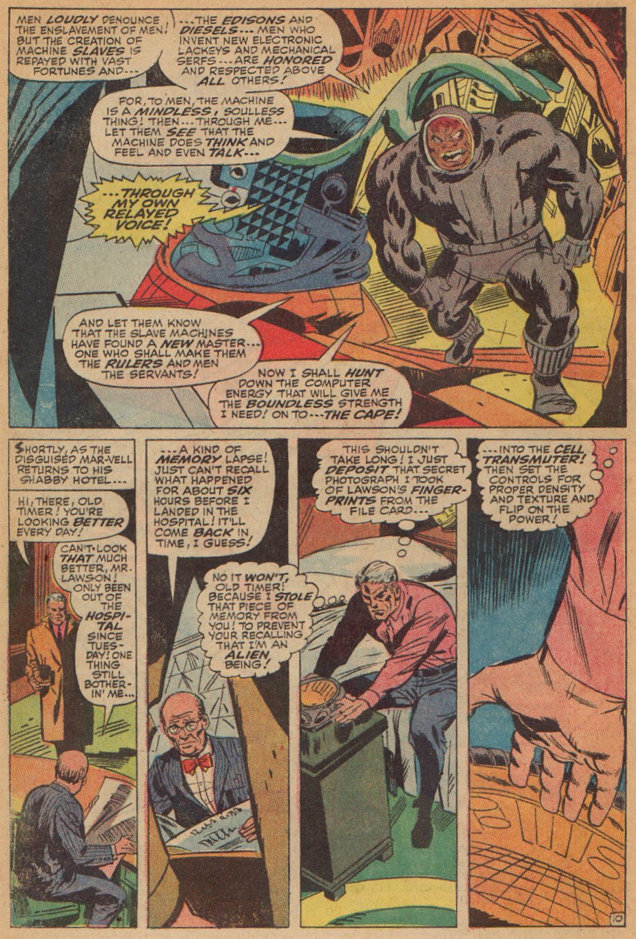 Captain Marvel (1968) Issue #7 #7 - English 11