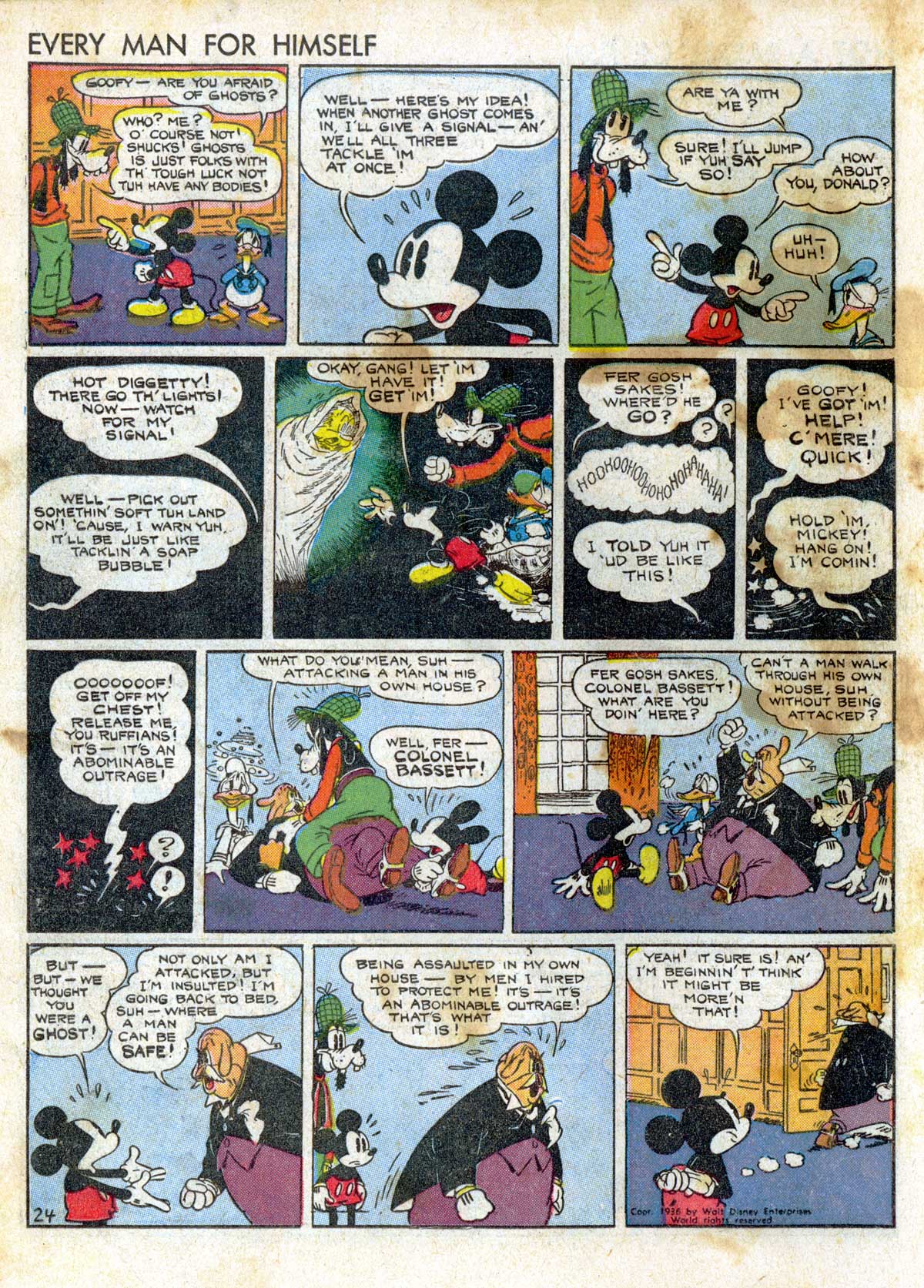 Read online Walt Disney's Comics and Stories comic -  Issue #3 - 28