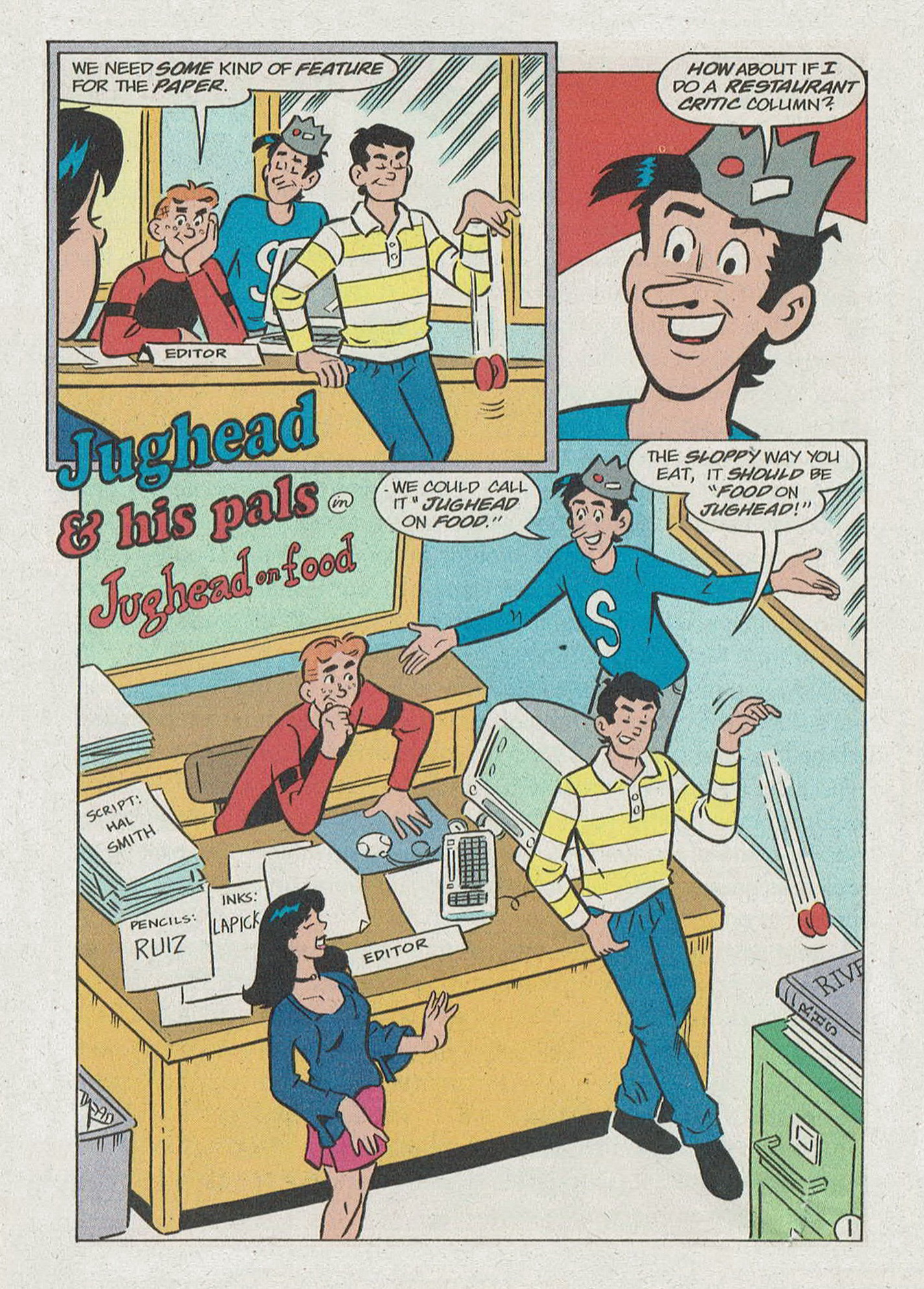 Read online Archie's Pals 'n' Gals Double Digest Magazine comic -  Issue #79 - 189