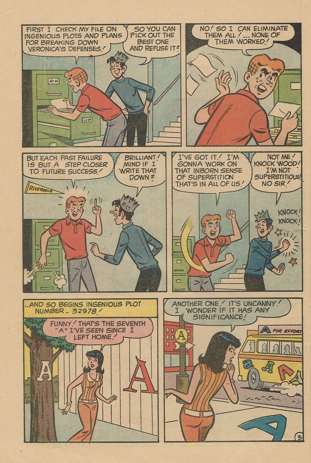 Read online Reggie and Me (1966) comic -  Issue #46 - 22