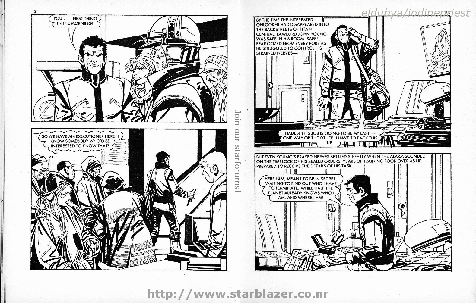 Read online Starblazer comic -  Issue #165 - 8