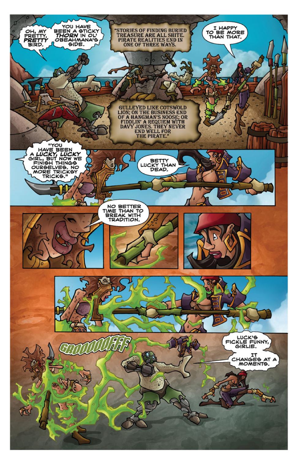Read online The Blackbeard Legacy comic -  Issue #4 - 7